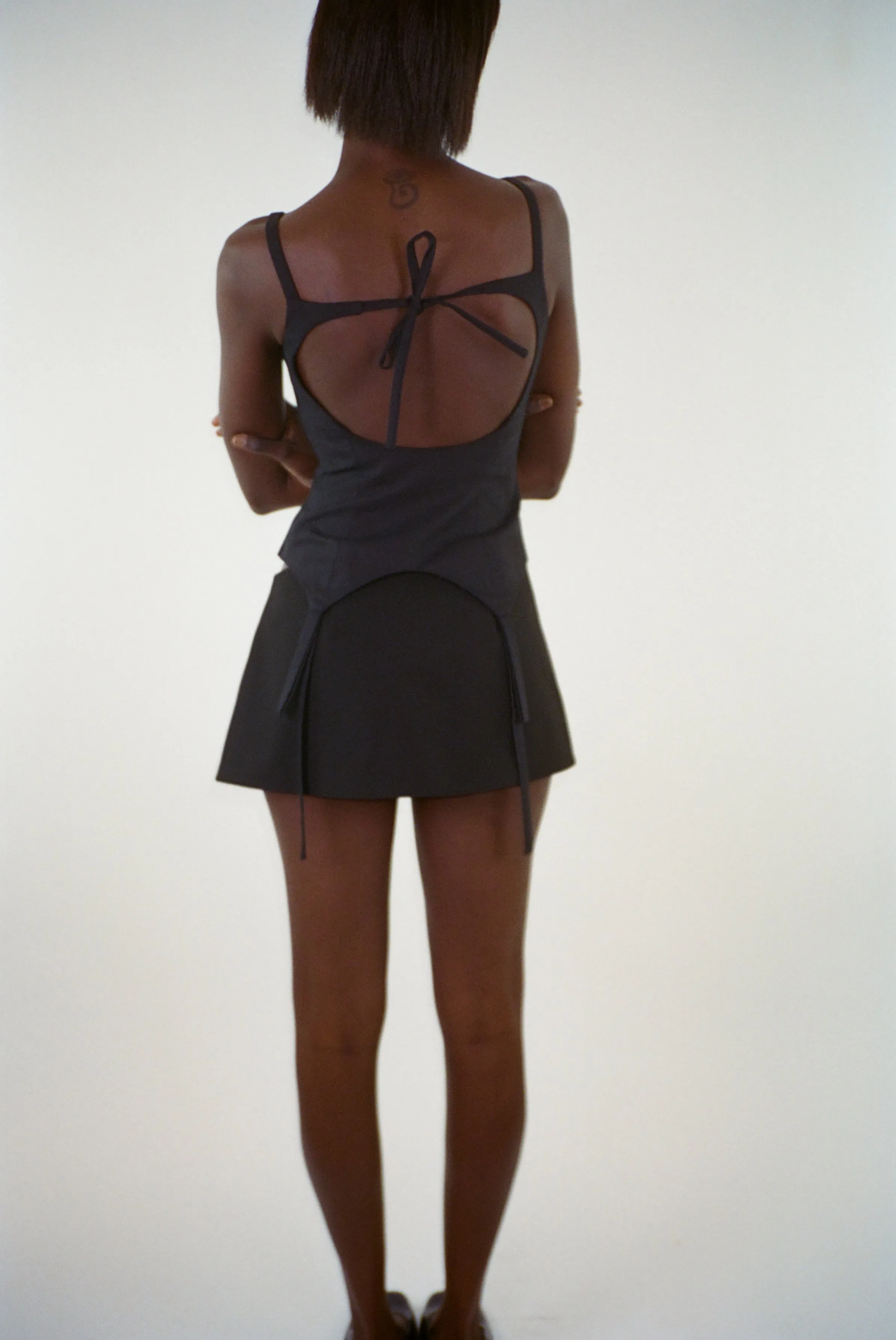 MIEP TOP IN BLACK sold by Sandy Liang product image thumbnail 2