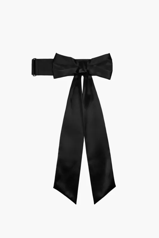 GIRL SCOUT BAG IN BLACK made by Sandy Liang