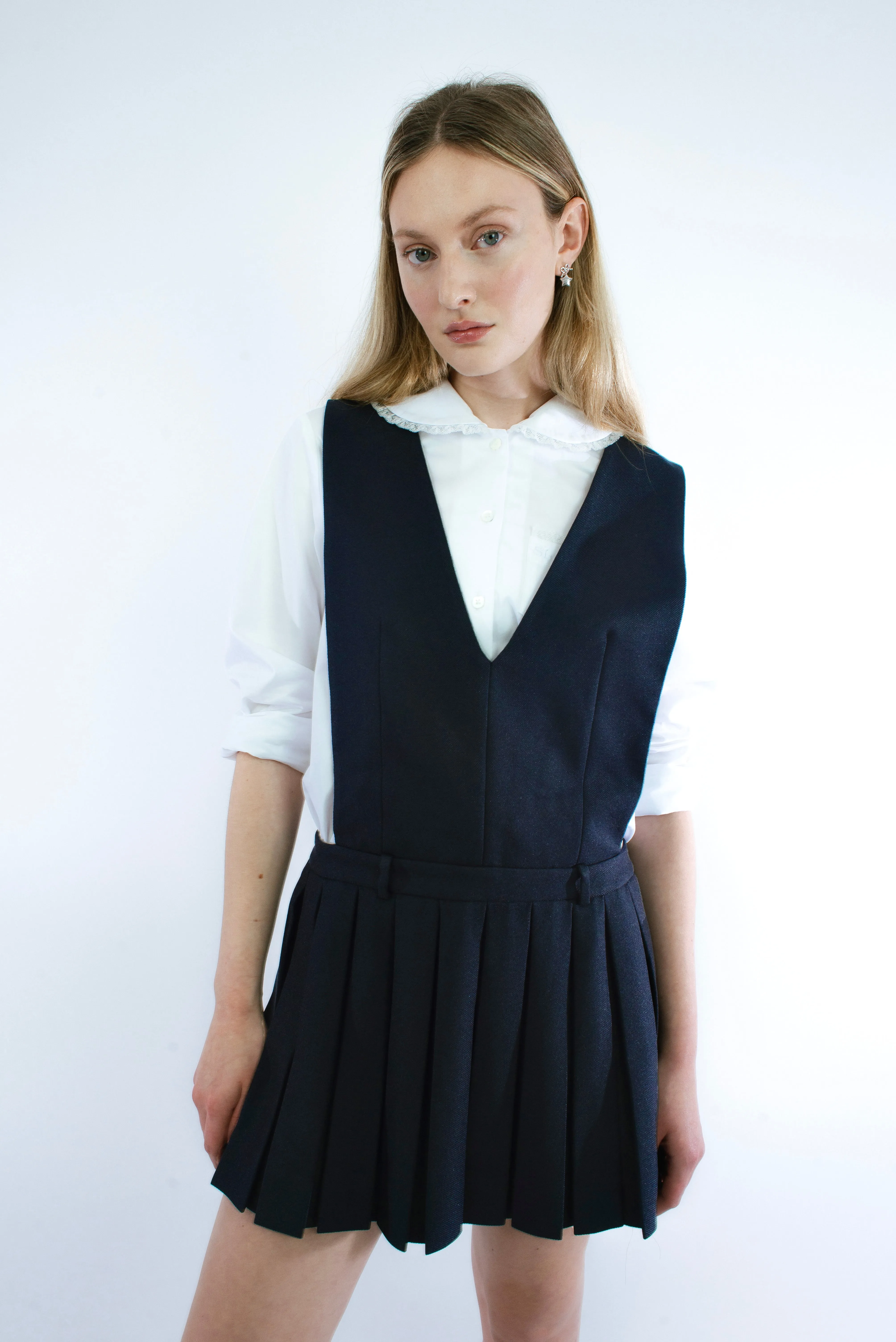 MULGRAVE PINAFORE DRESS sold by Sandy Liang product image thumbnail 2