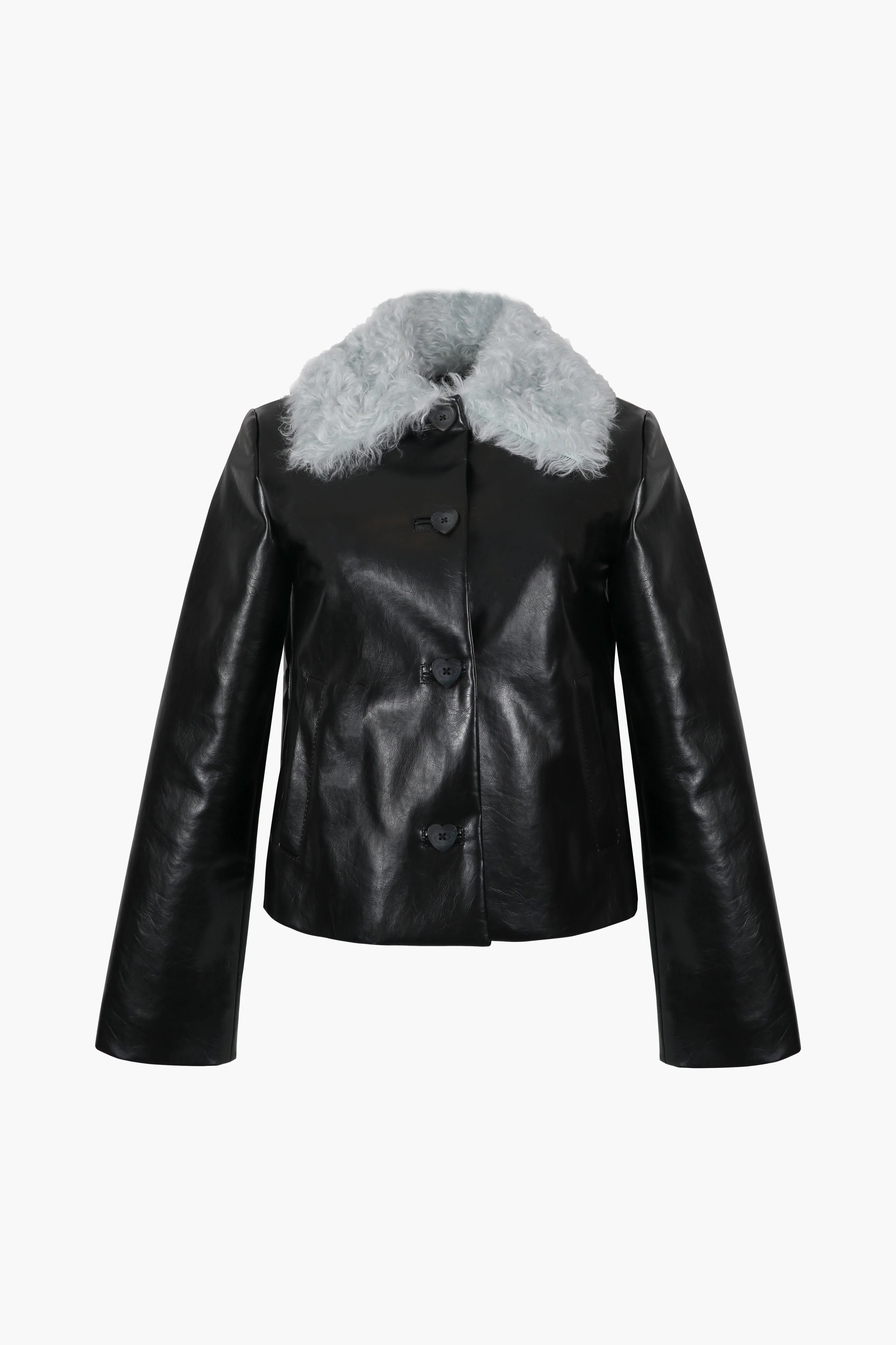 MARU JACKET IN BLACK sold by Sandy Liang