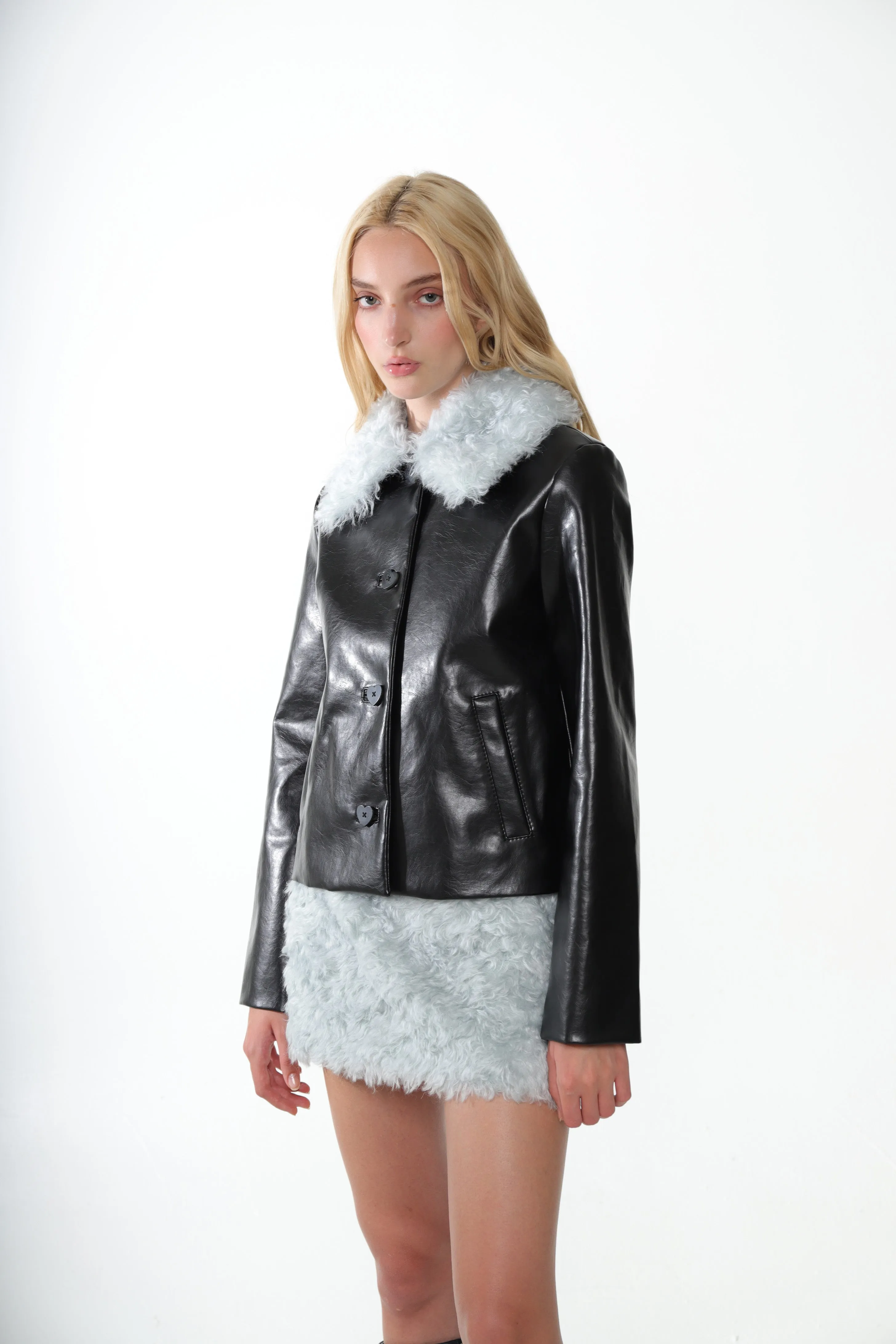 MARU JACKET IN BLACK sold by Sandy Liang product image thumbnail 5