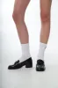 LOAFER IN BLACK SPAZZOLATO sold by Sandy Liang