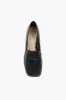 LOAFER IN BLACK SPAZZOLATO sold by Sandy Liang