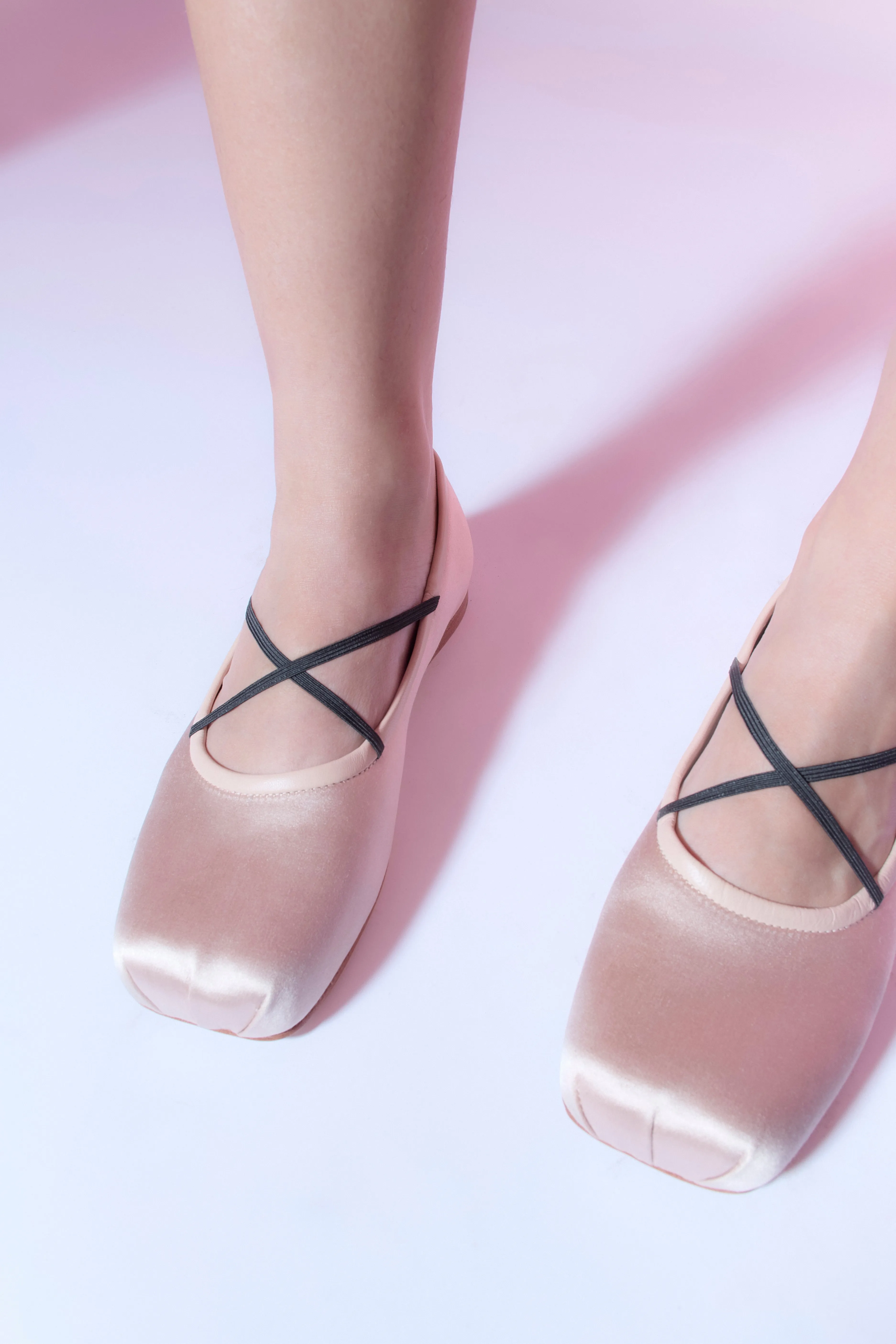 CRISS CROSS POINTE IN BALLET SATIN sold by Sandy Liang product image thumbnail 4