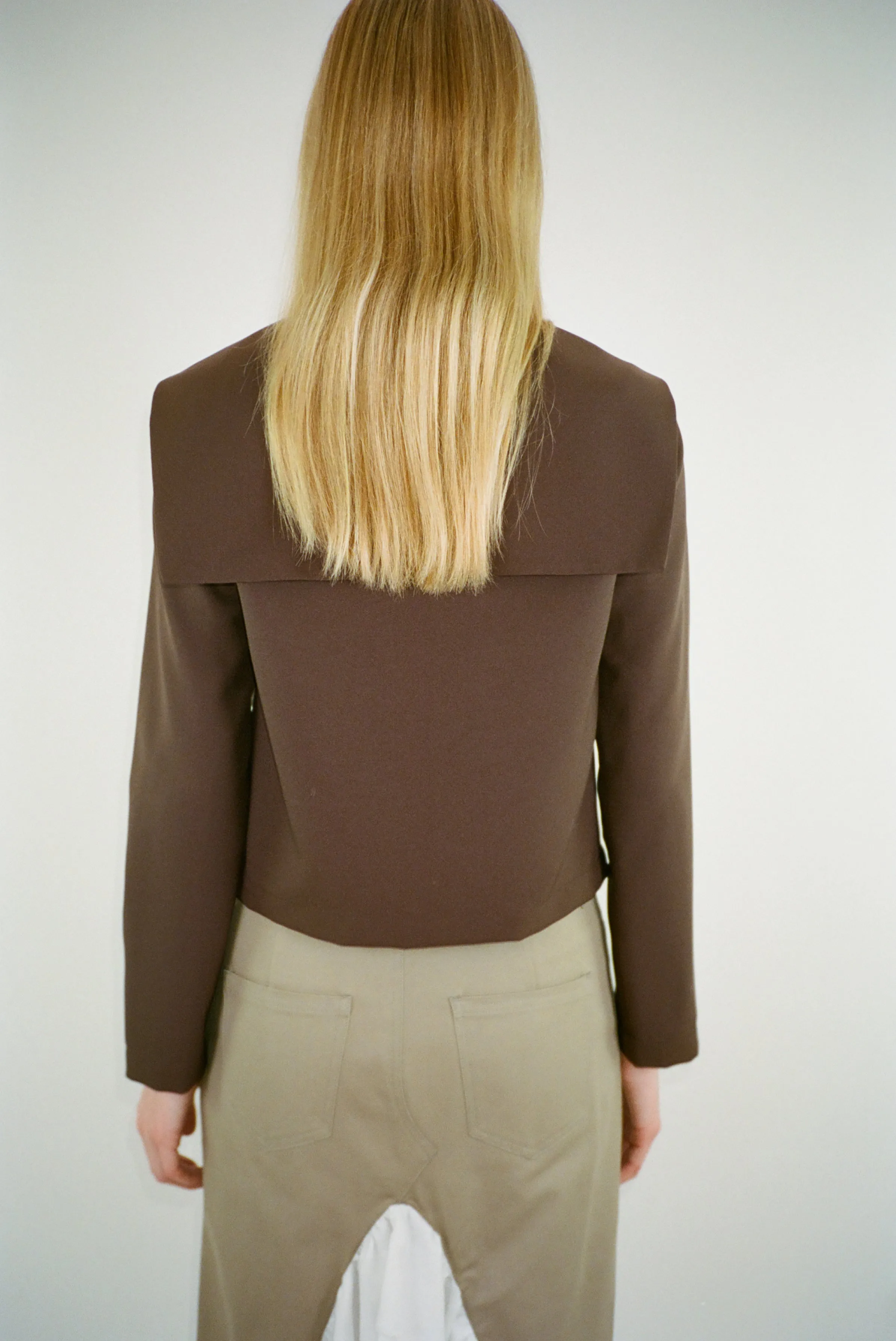 UMI TOP IN ESPRESSO sold by Sandy Liang product image thumbnail 3