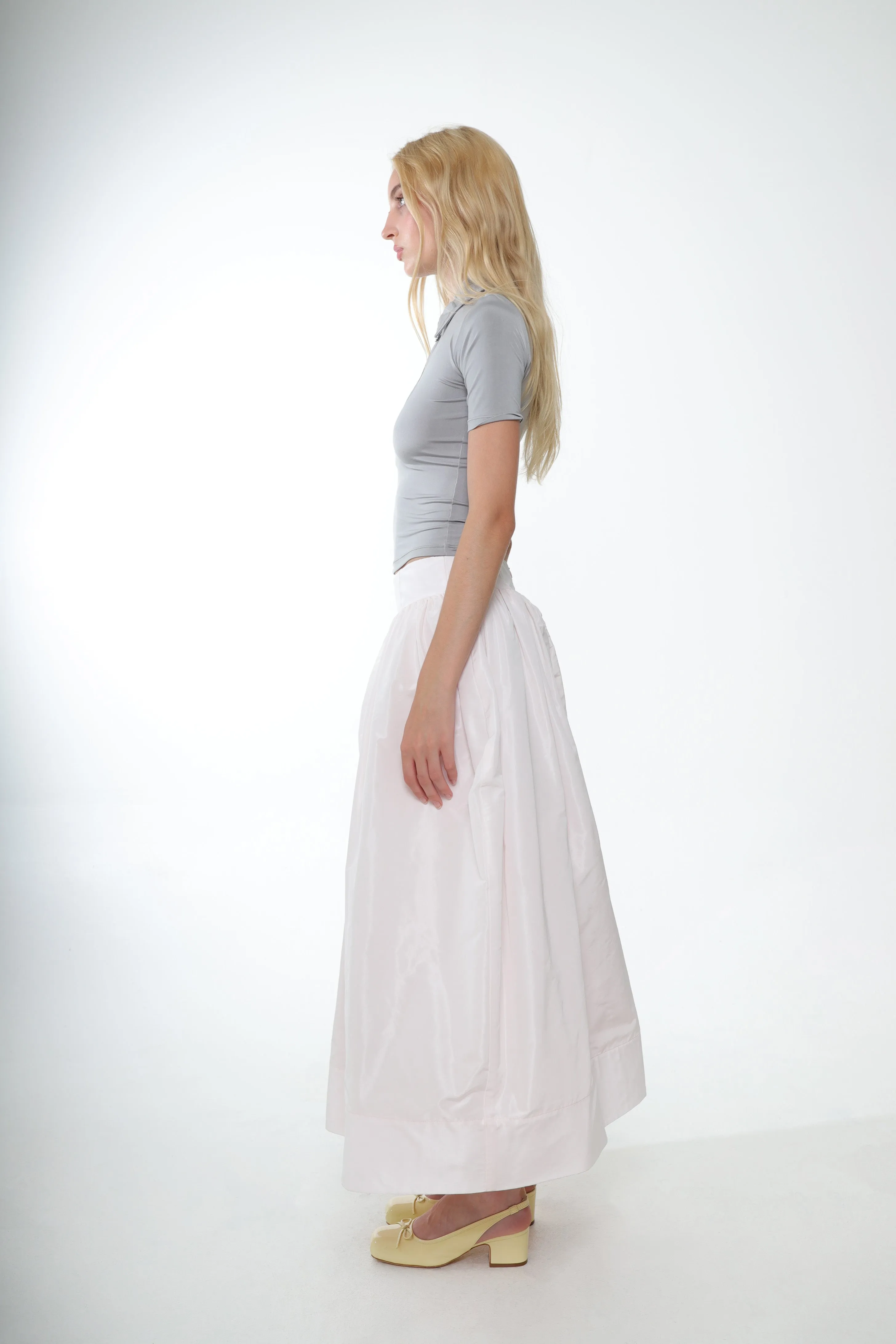 NARU SKIRT IN BALLET sold by Sandy Liang product image thumbnail 3