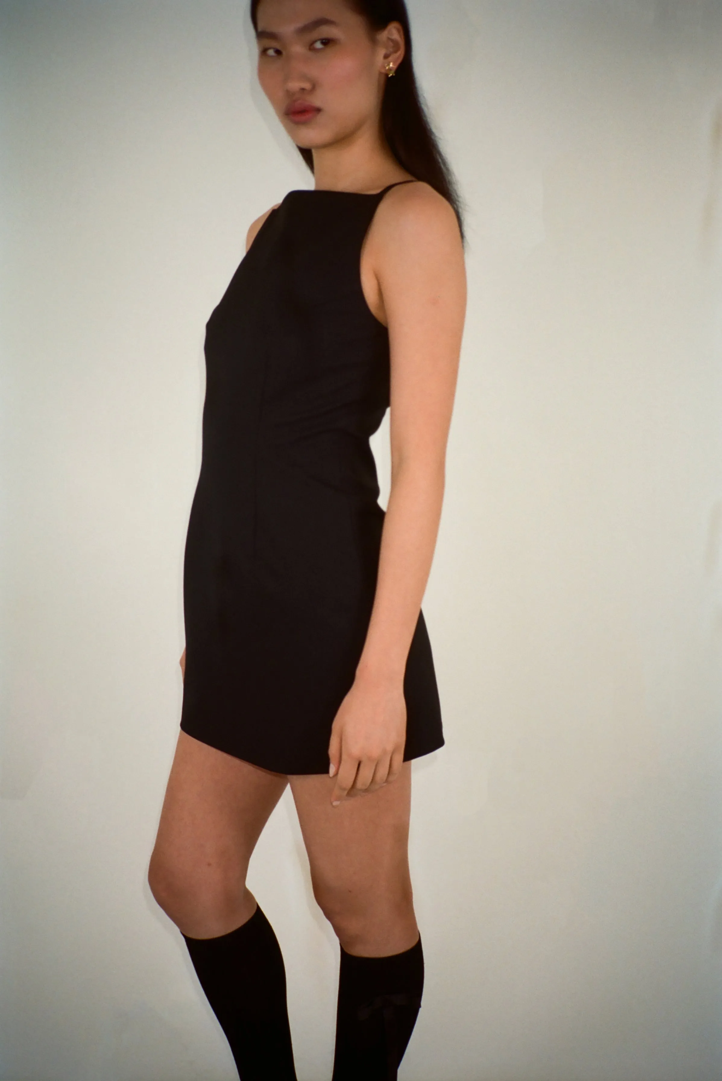 ABERDEEN DRESS IN BLACK sold by Sandy Liang product image thumbnail 2