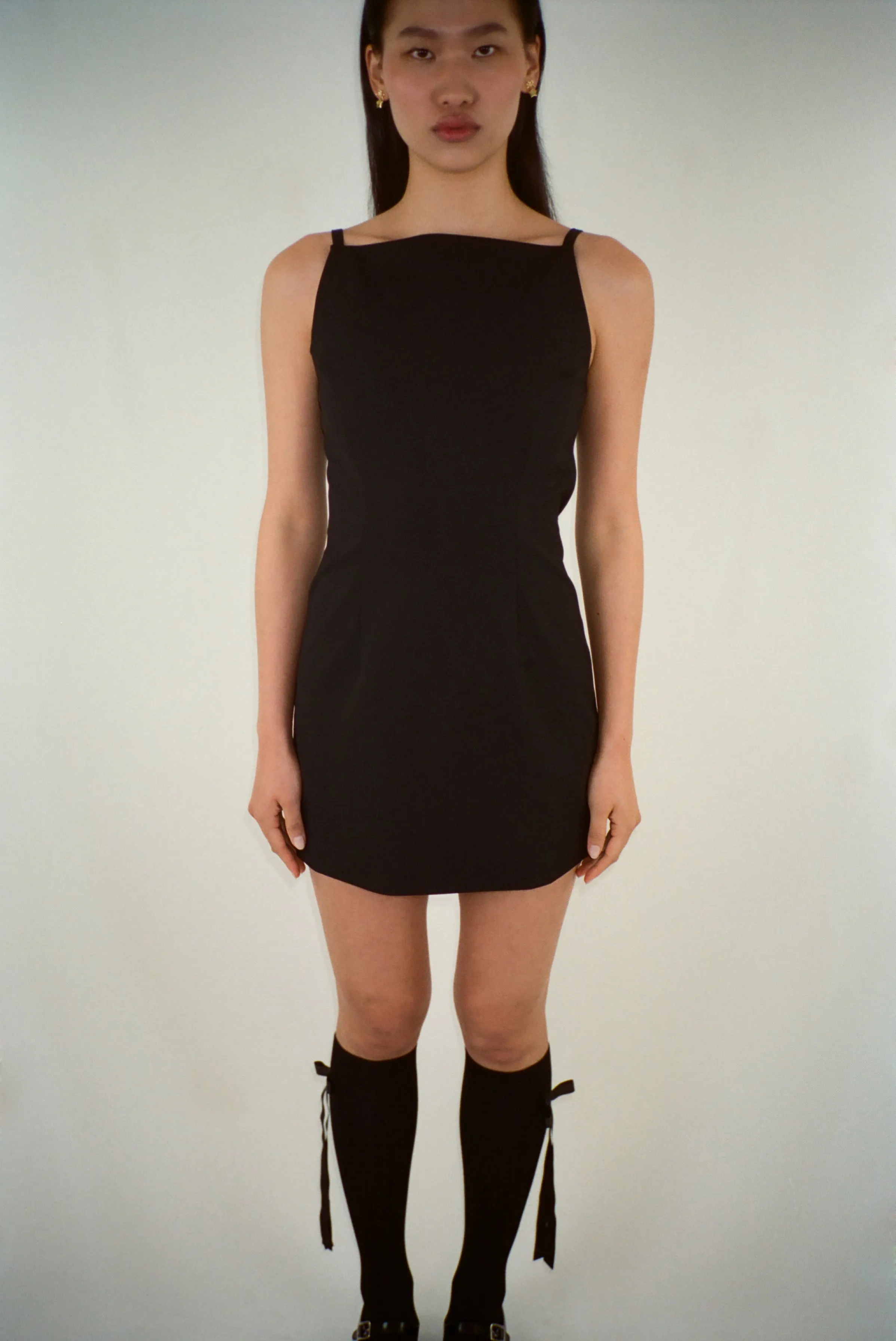 ABERDEEN DRESS IN BLACK sold by Sandy Liang product image thumbnail 4