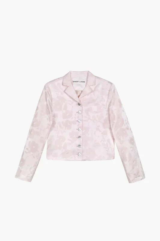 CHARM JACKET IN BALLET JACQUARD made by Sandy Liang