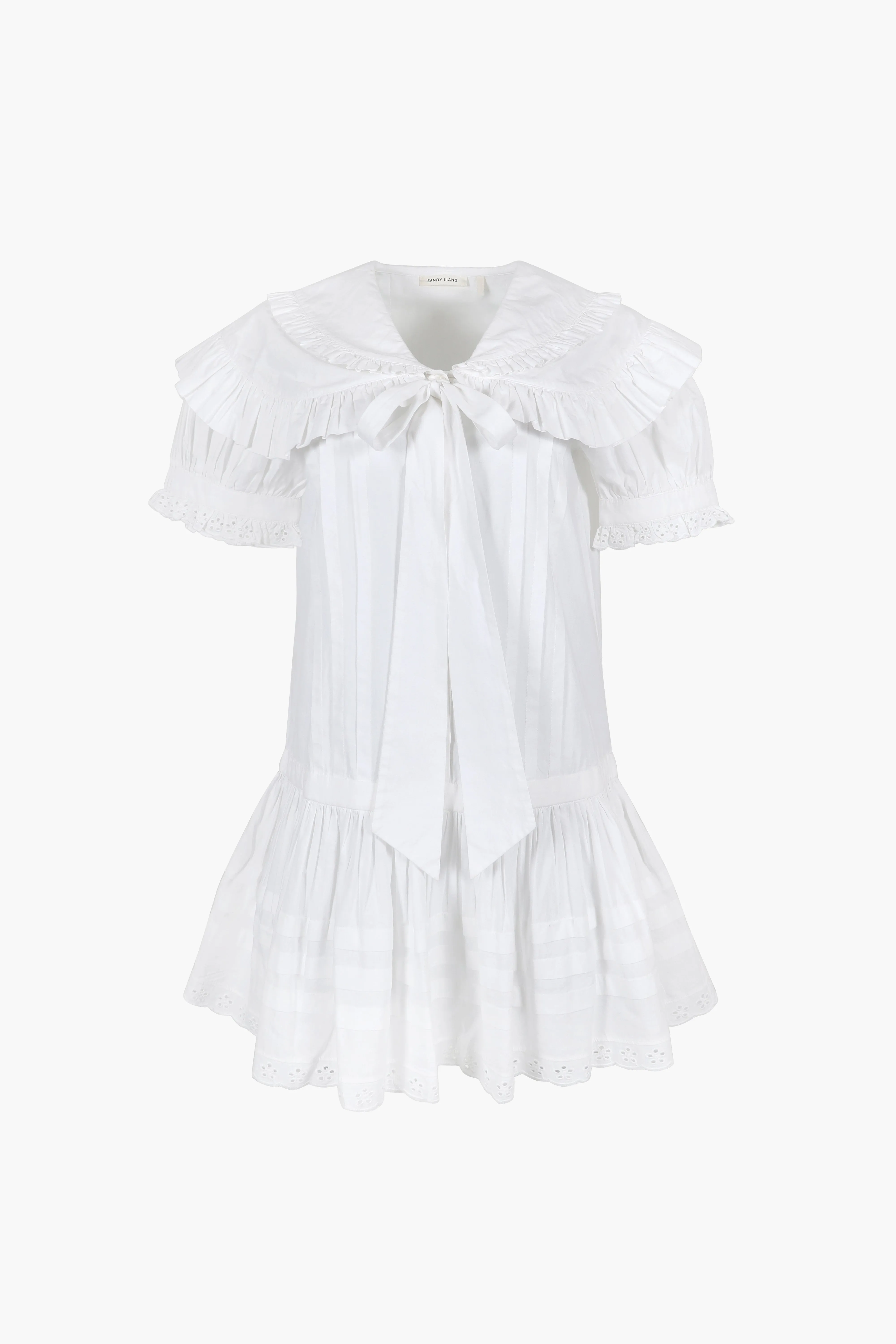 TOKI DRESS IN WHITE sold by Sandy Liang