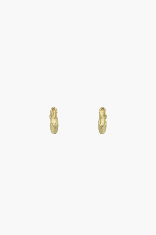POINTE STUDS IN GOLD VERMEIL sold by Sandy Liang