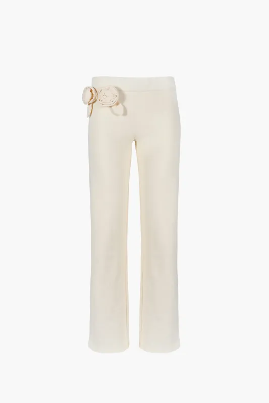 HILTON SWEATPANTS IN BUTTER sold by Sandy Liang