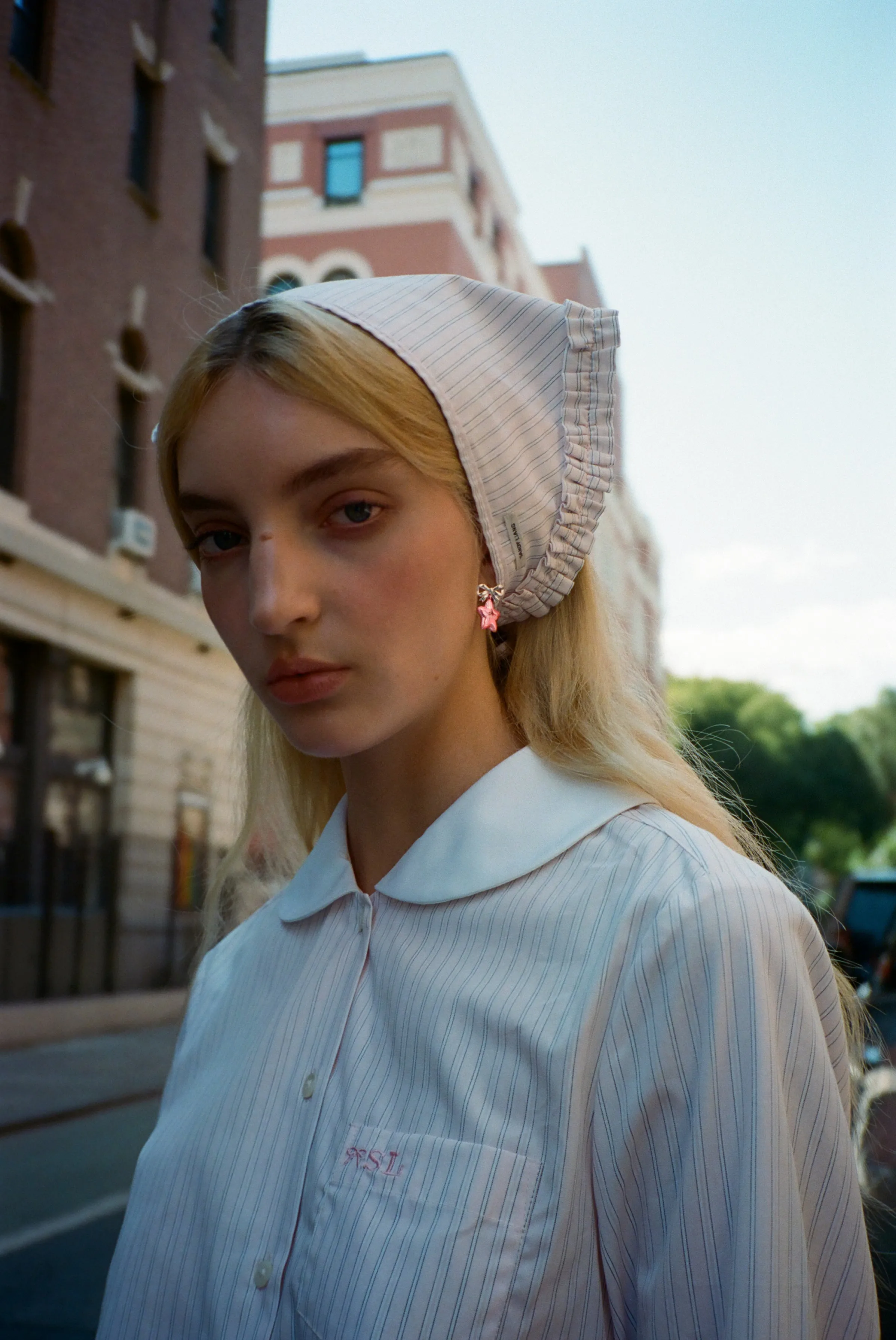 BOSHI EARRINGS IN PINK sold by Sandy Liang product image thumbnail 4