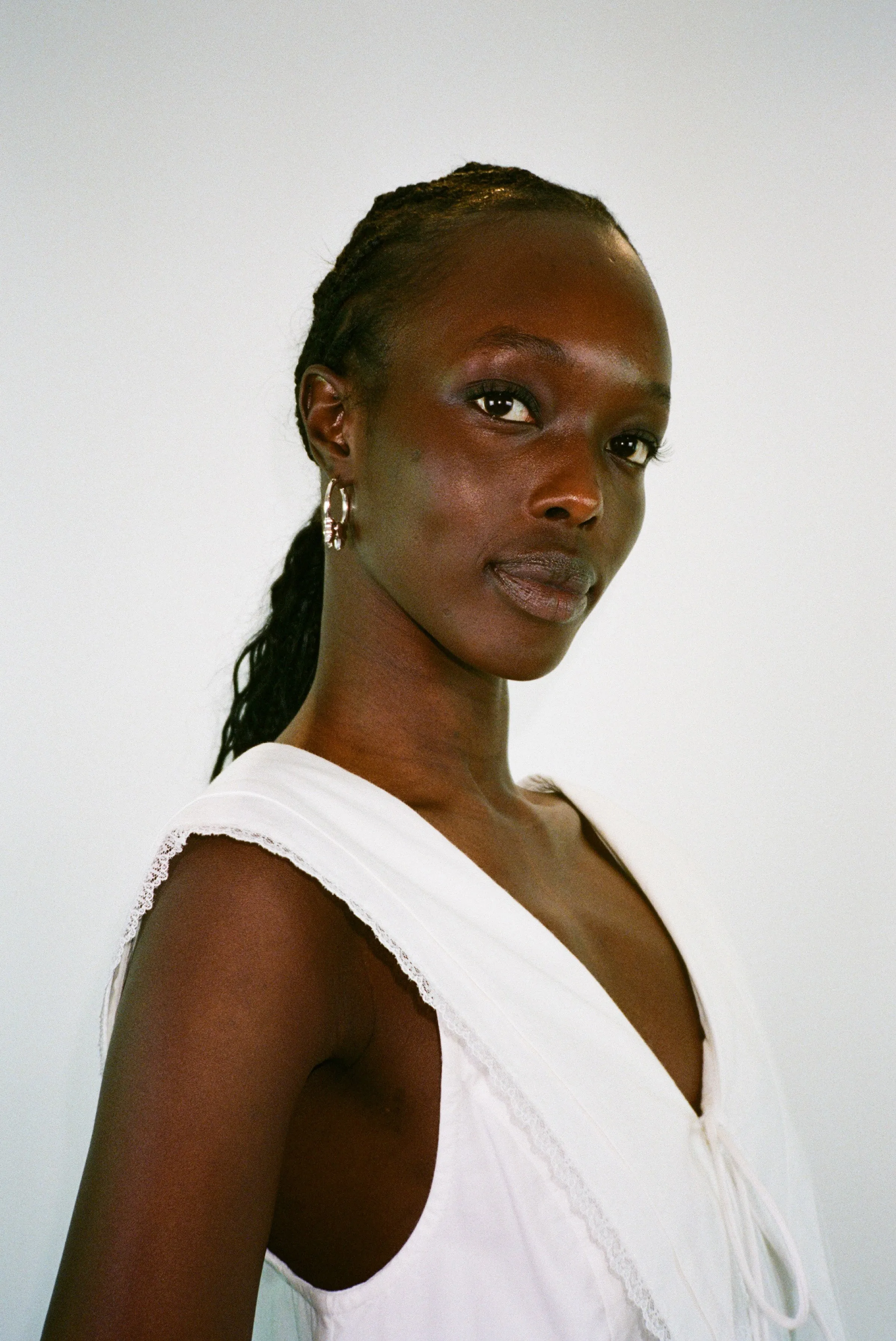 PRESENT HOOPS IN SILVER sold by Sandy Liang product image thumbnail 2