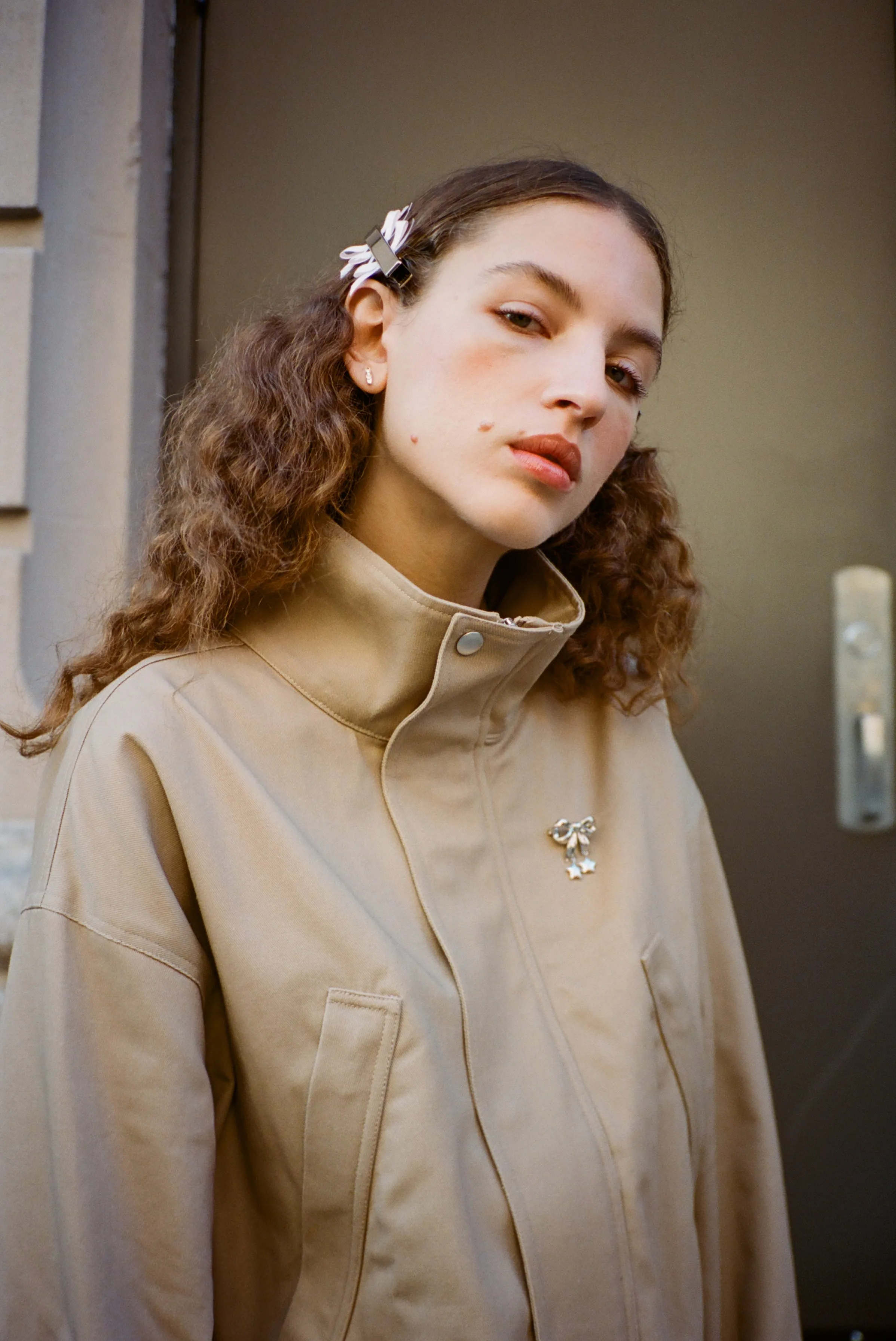 POINTE STUDS IN STERLING SILVER sold by Sandy Liang product image thumbnail 3