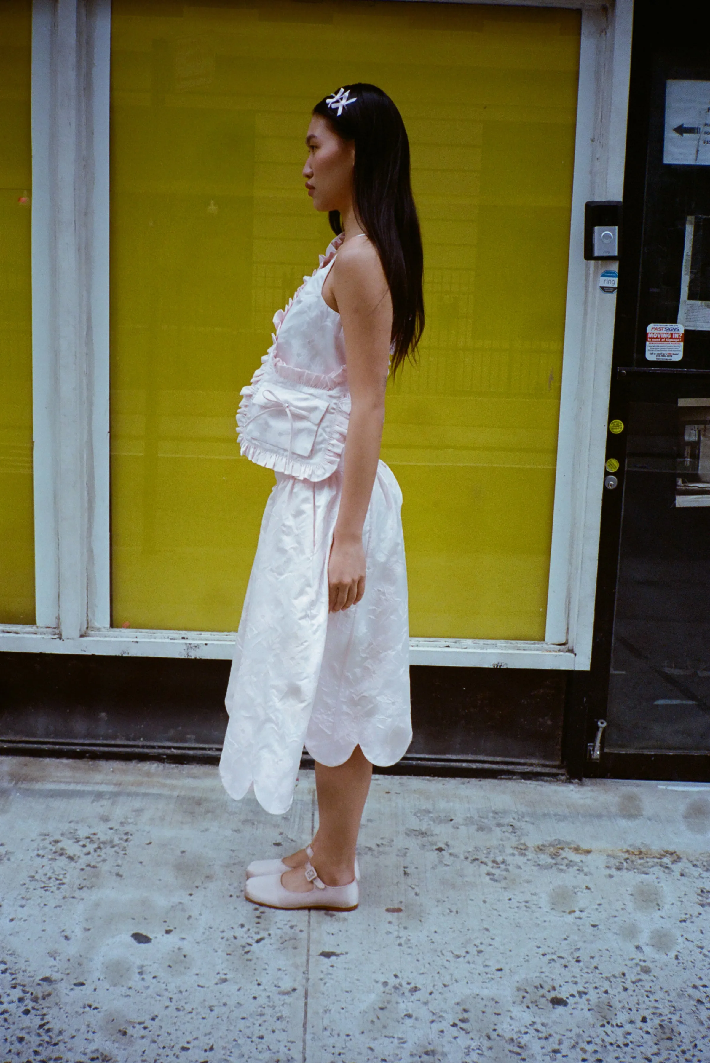 GRETA SKIRT IN BALLET JACQUARD sold by Sandy Liang product image thumbnail 3