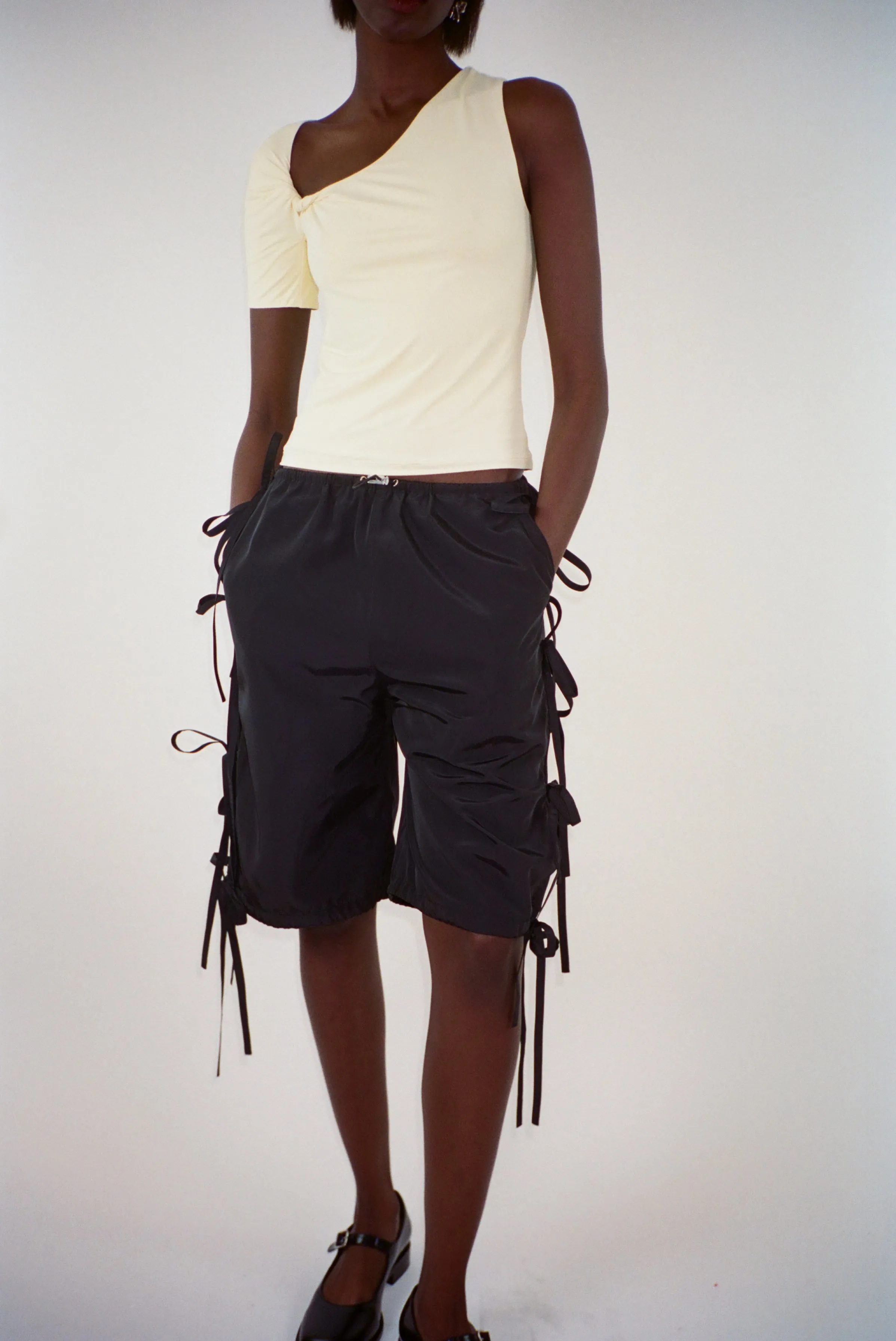 GALWAY TOP IN BUTTER sold by Sandy Liang product image thumbnail 2