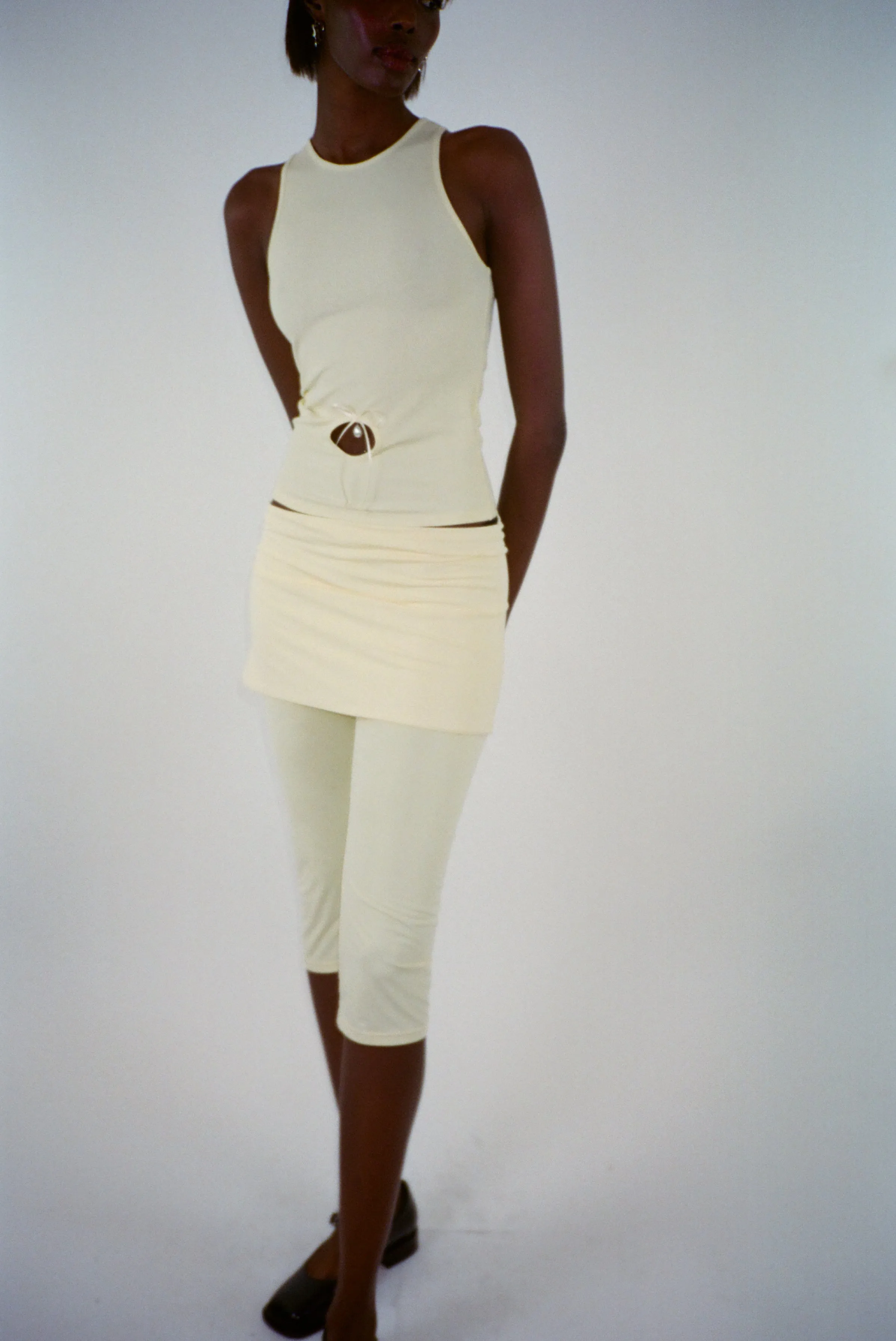 SOLOW CAPRI IN BUTTER sold by Sandy Liang product image thumbnail 2