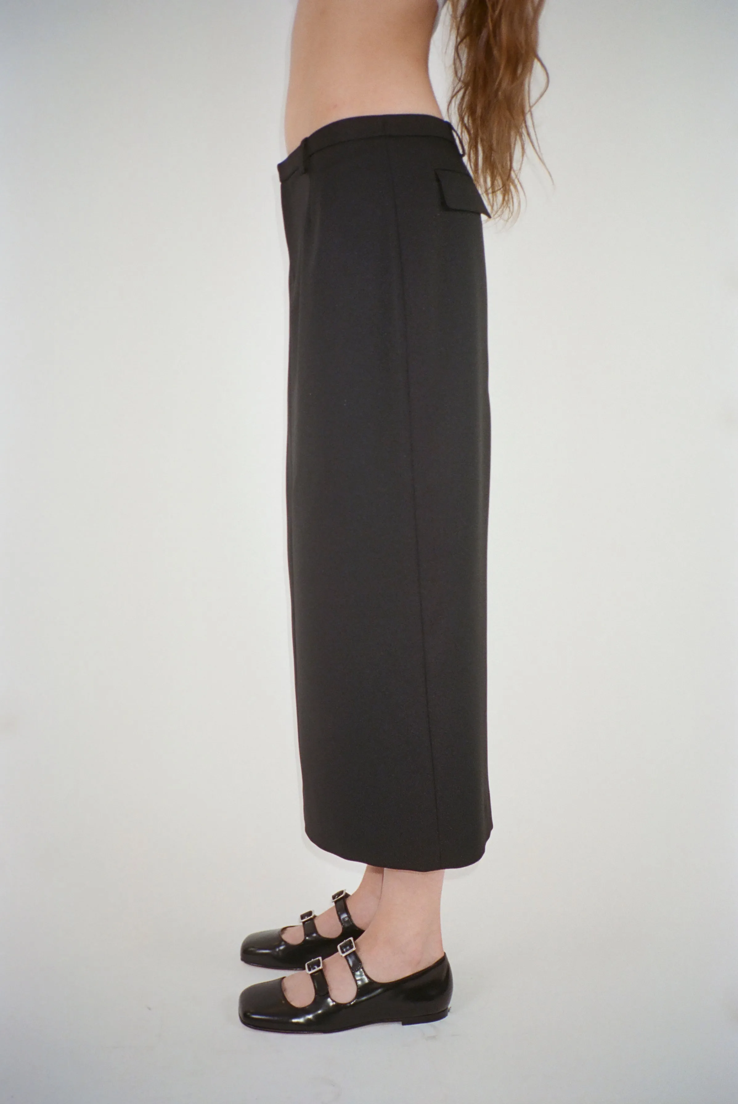 SOCKS SKIRT IN BLACK sold by Sandy Liang product image thumbnail 2