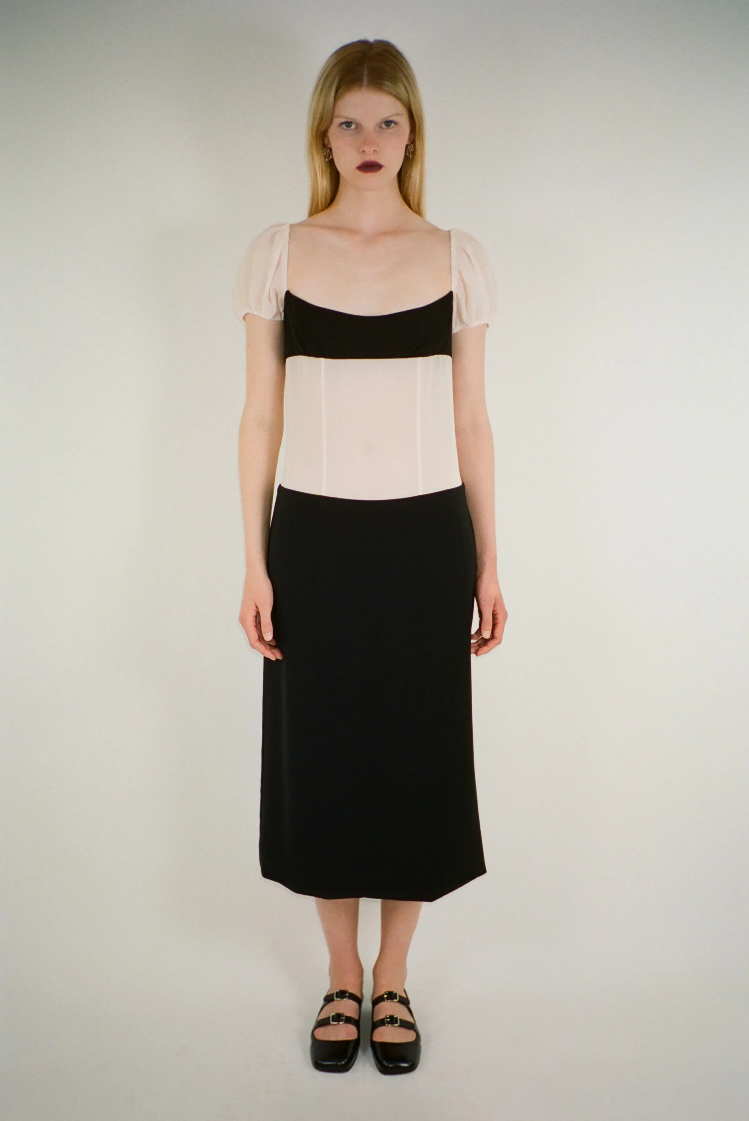 VENUS DRESS IN POWDER sold by Sandy Liang product image thumbnail 5