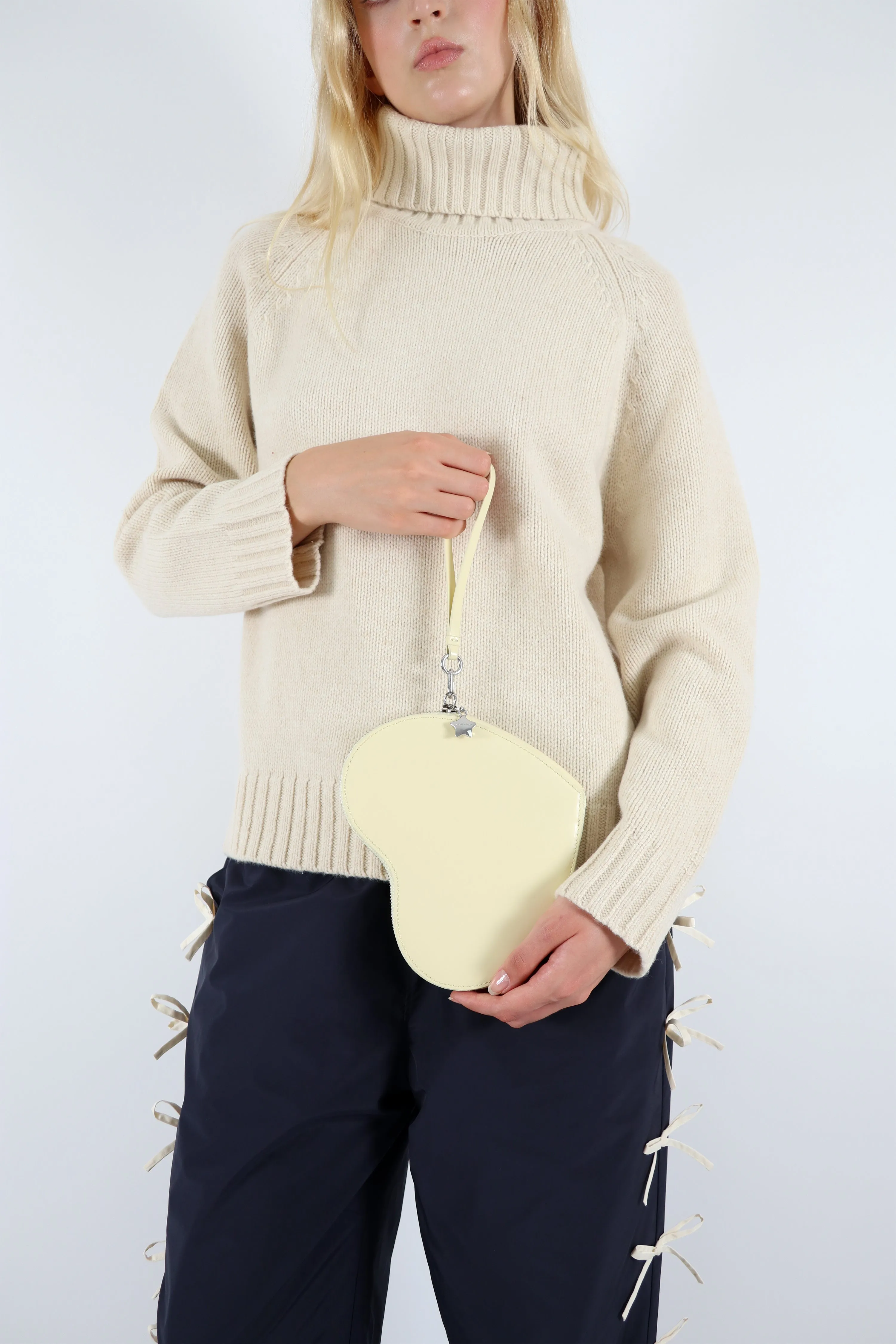 MID HEART ZIP IN BUTTER sold by Sandy Liang product image thumbnail 3