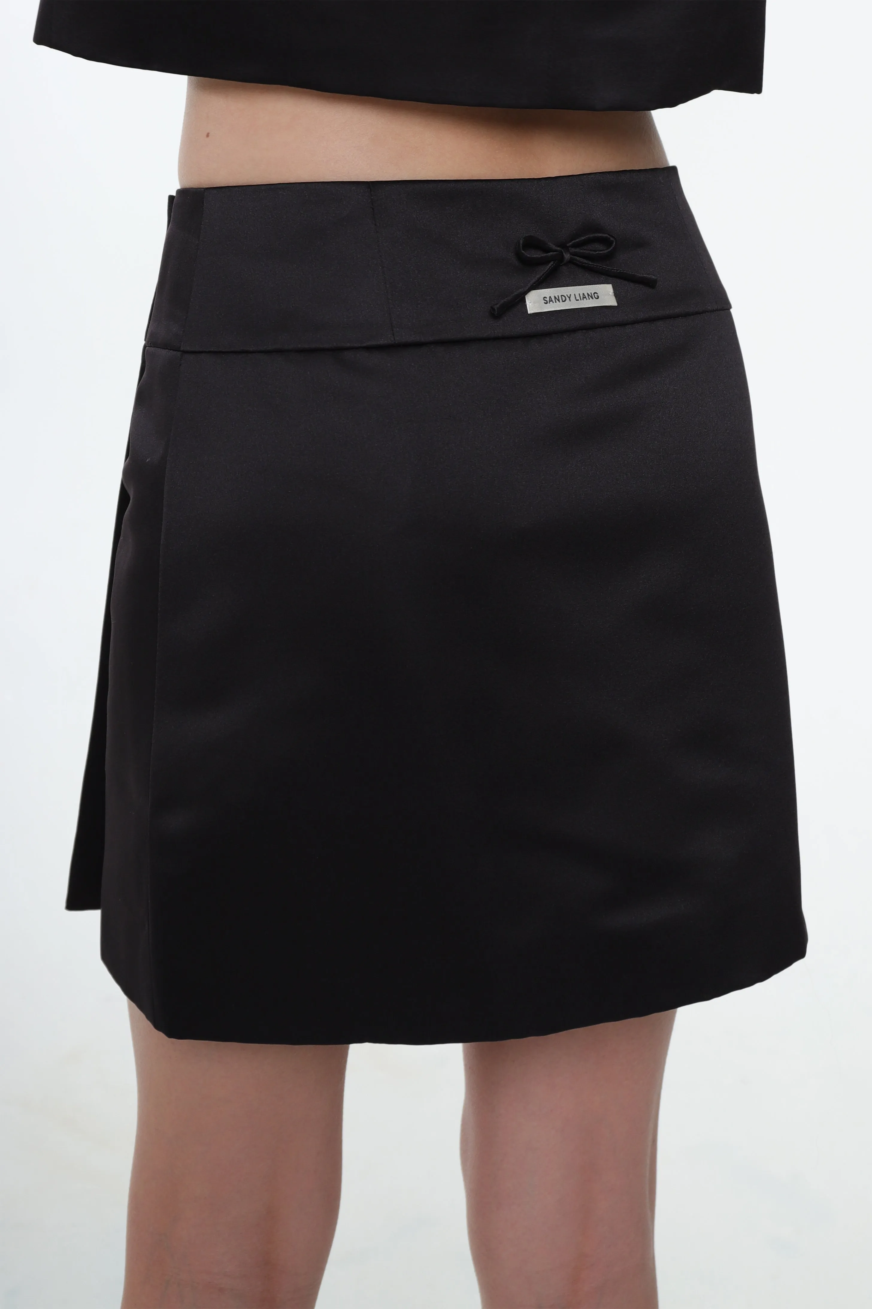 KITTEN SKIRT IN BLACK sold by Sandy Liang product image thumbnail 4