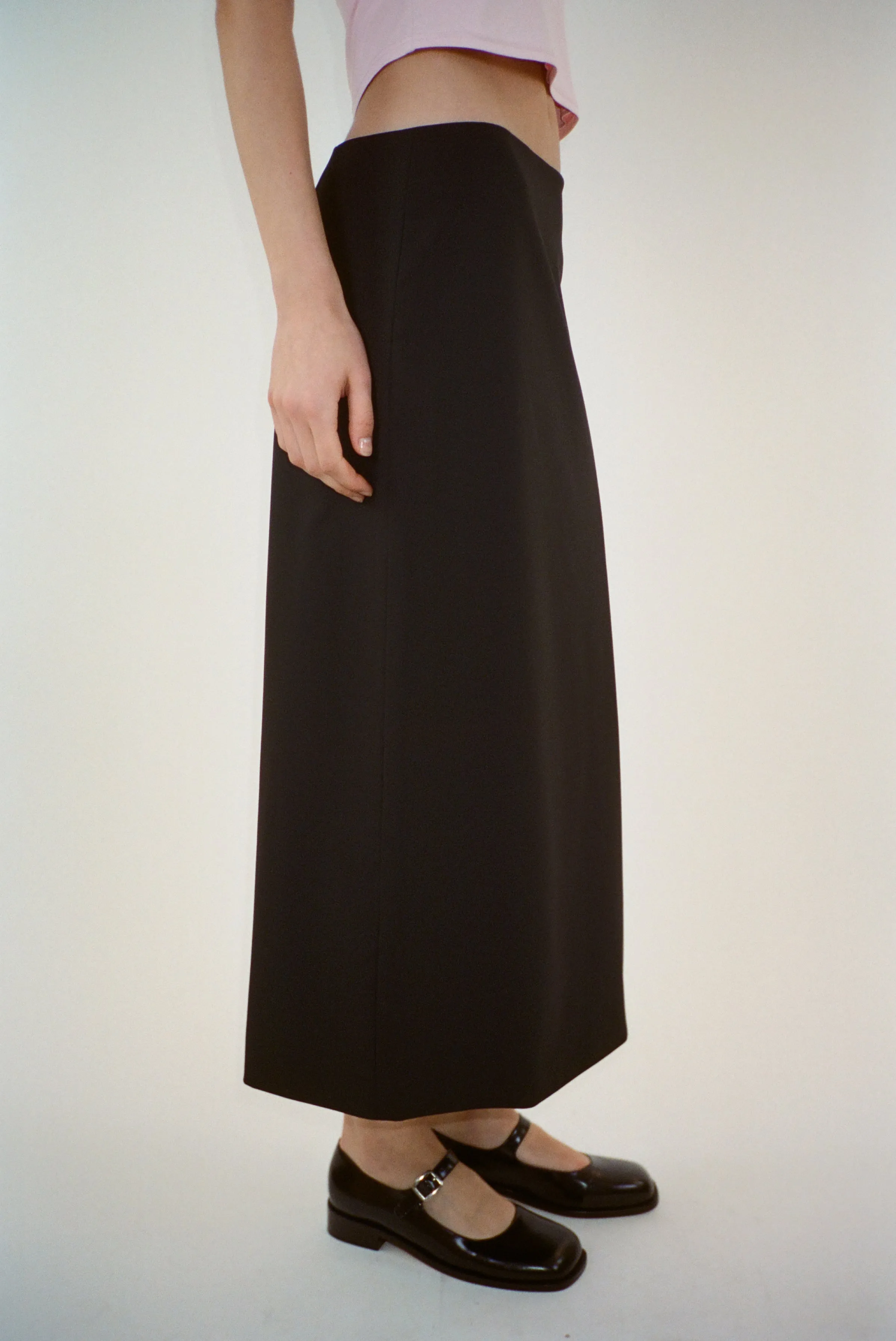 TOES SKIRT IN BLACK sold by Sandy Liang product image thumbnail 2