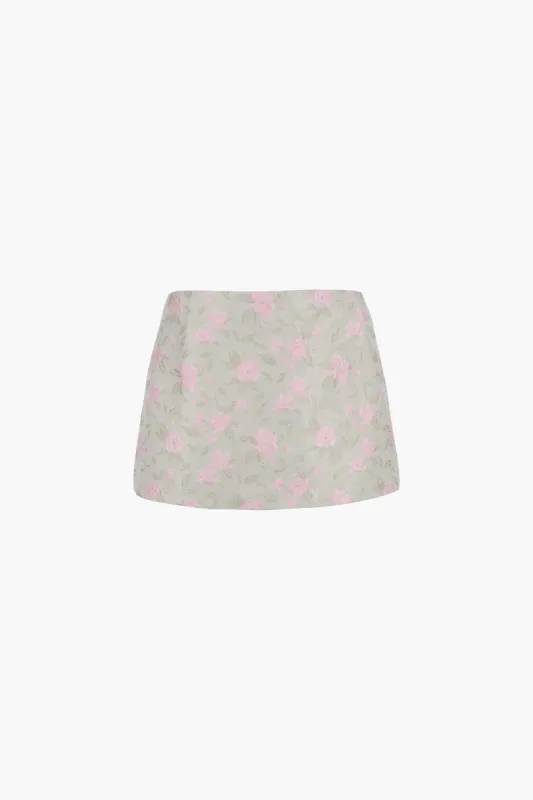 JUICE SKIRT IN MINT sold by Sandy Liang