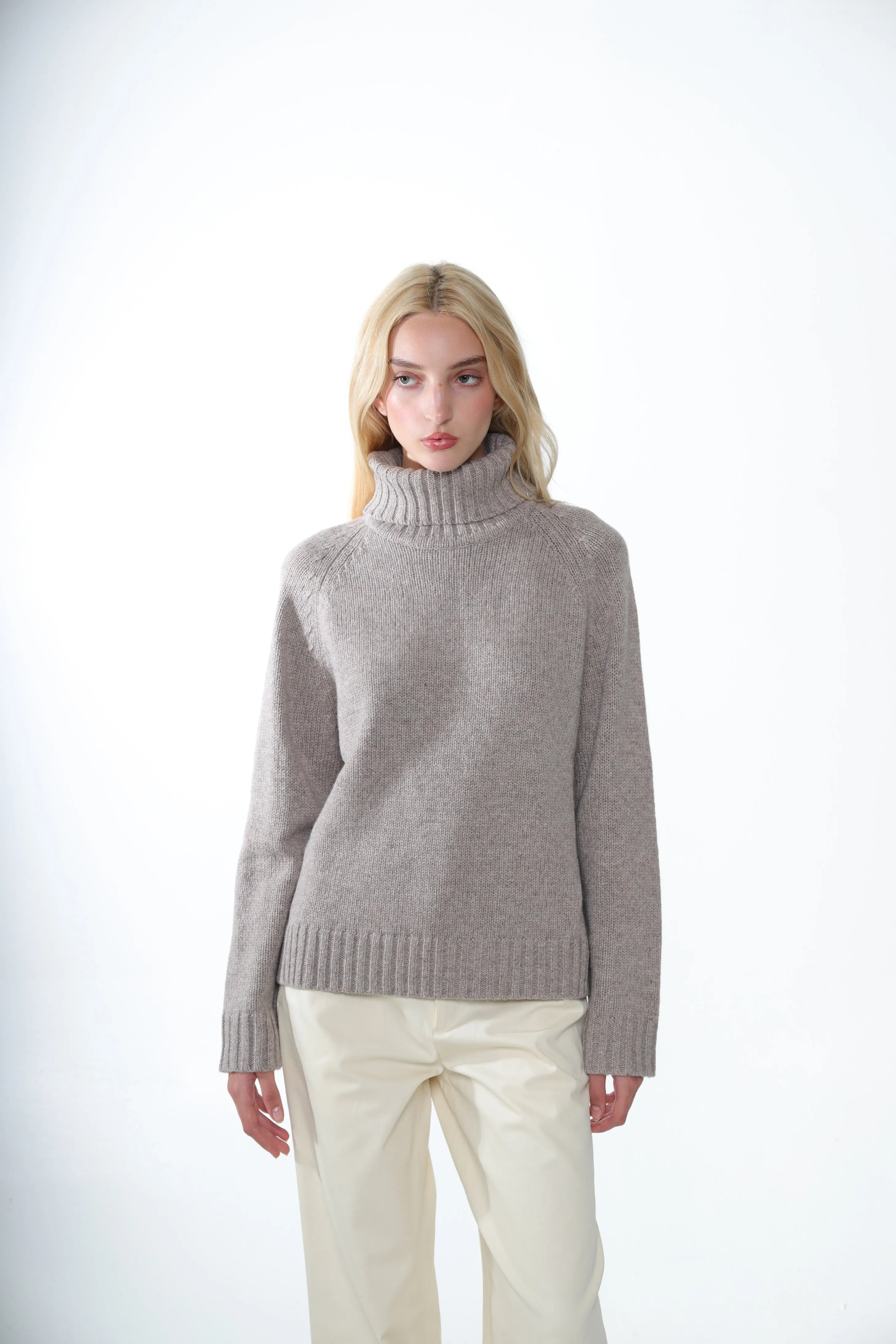 GUMS SWEATER IN TAUPE sold by Sandy Liang product image thumbnail 2