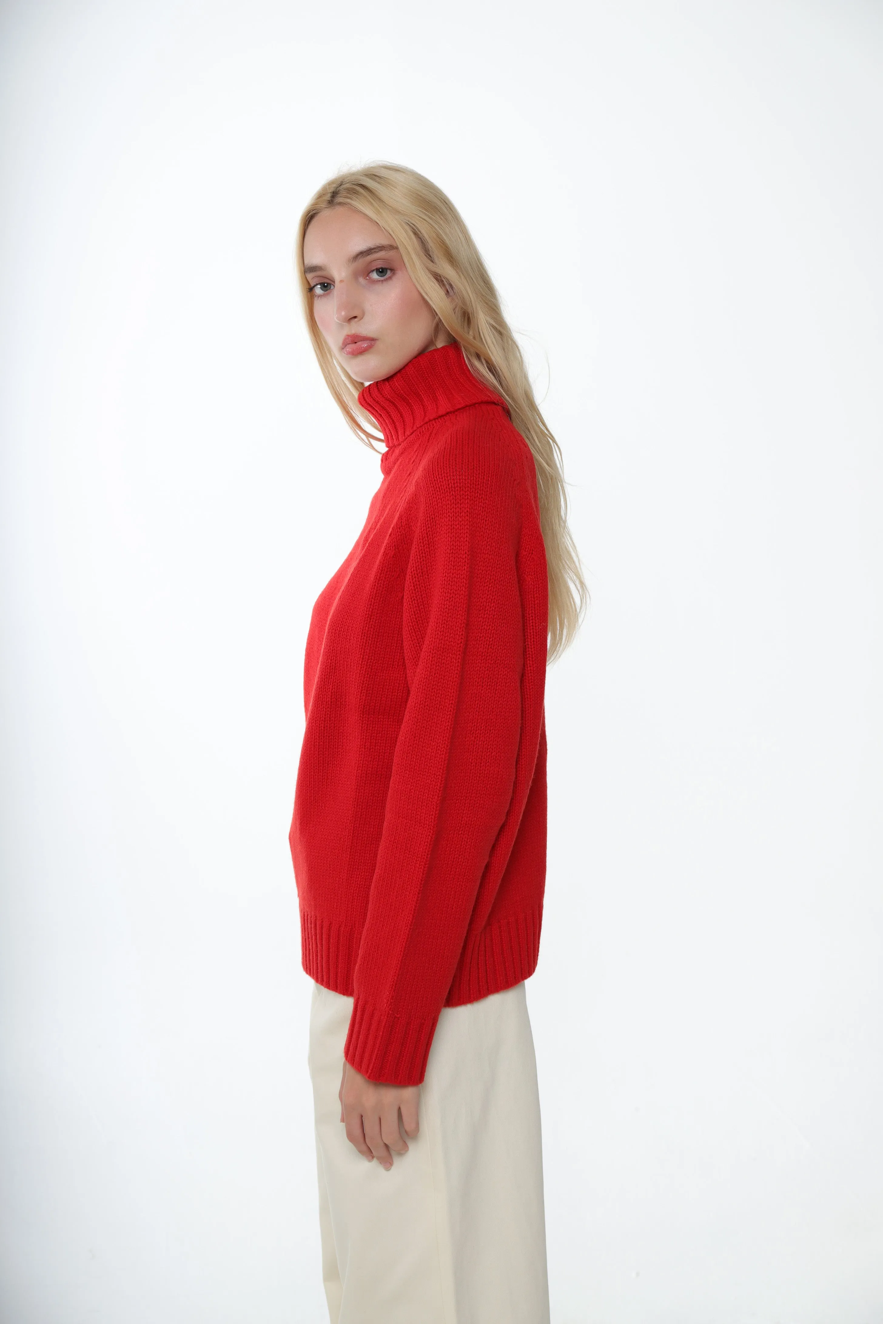 GUMS SWEATER IN RED sold by Sandy Liang product image thumbnail 3