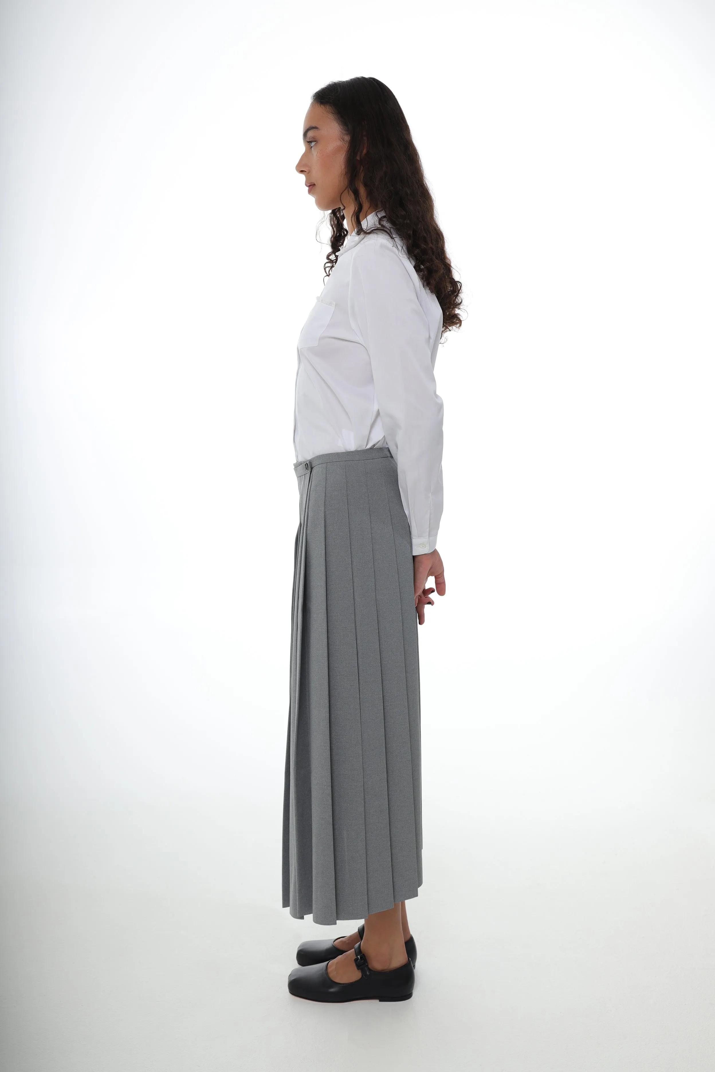 PRIVATE SKORT IN GREY sold by Sandy Liang product image thumbnail 3