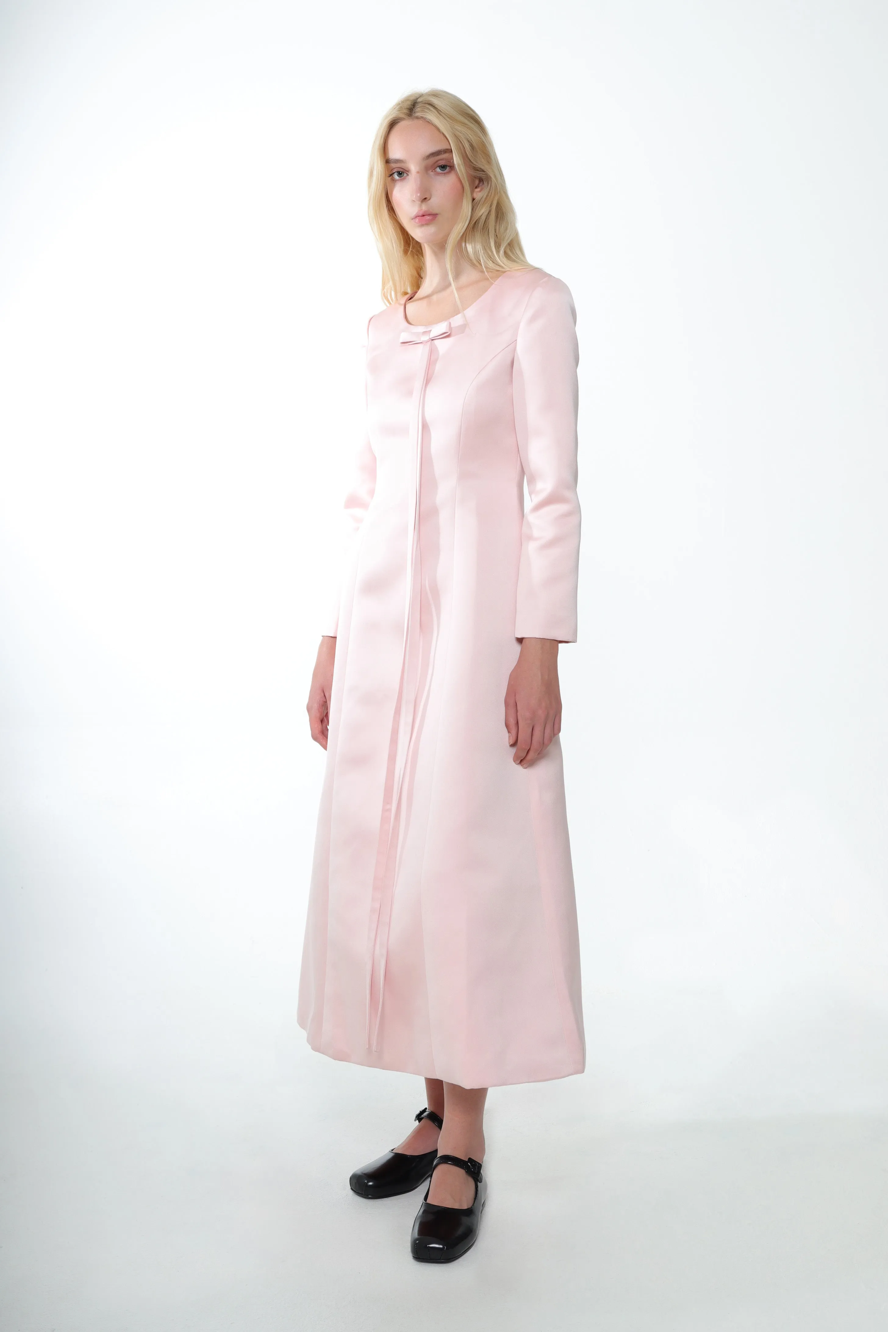 TOSHI DRESS IN PINK sold by Sandy Liang product image thumbnail 2