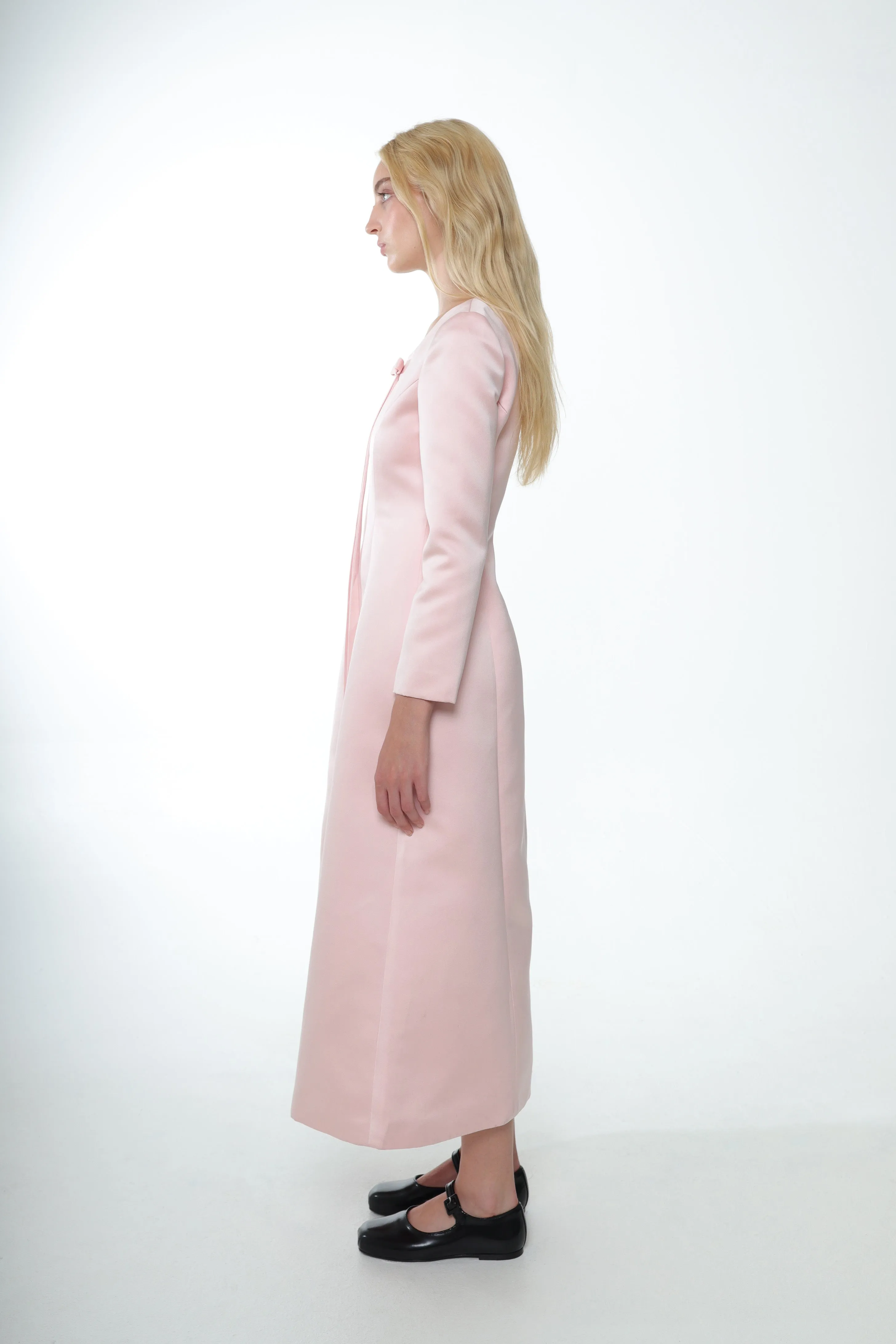 TOSHI DRESS IN PINK sold by Sandy Liang product image thumbnail 4