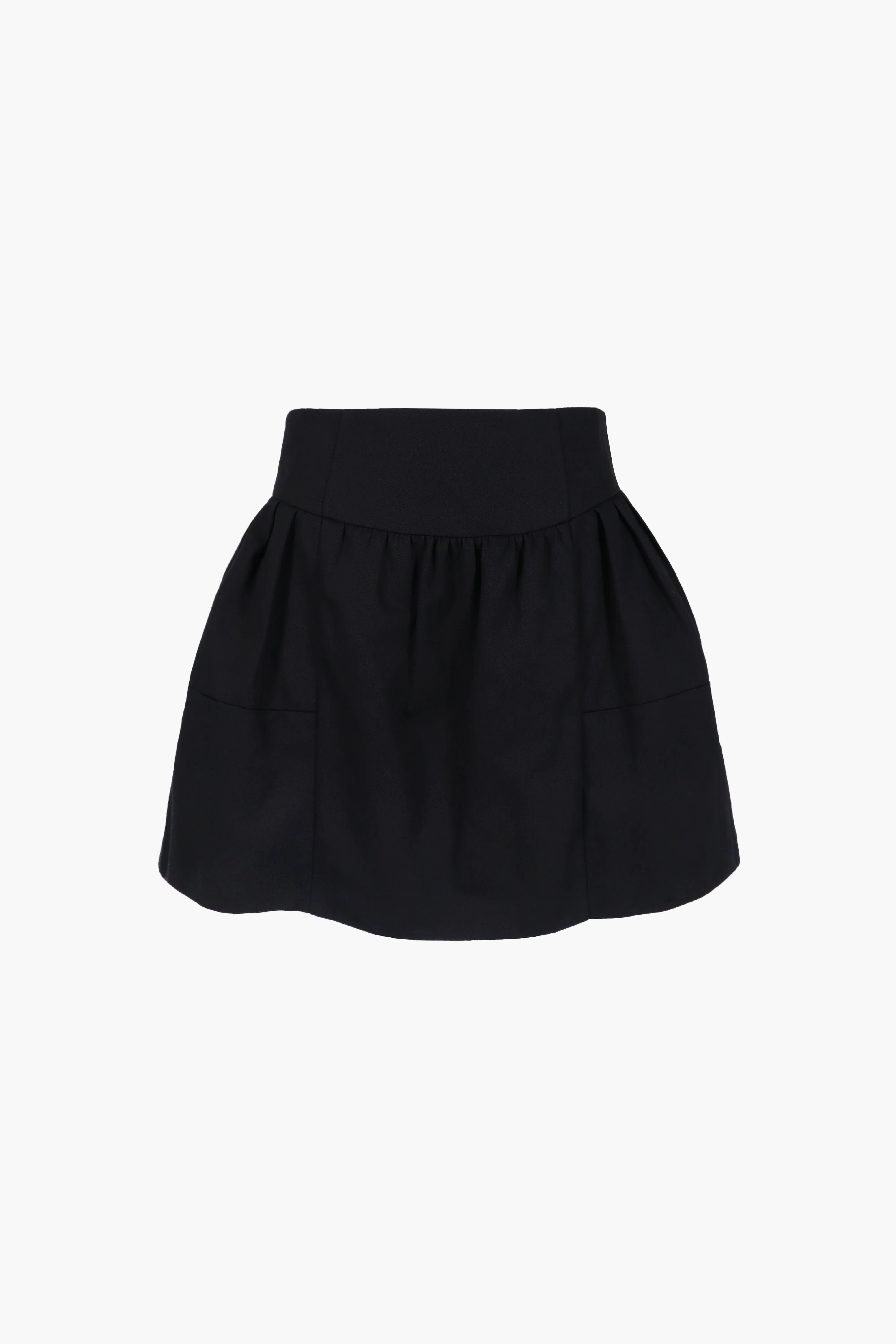 NARDINI SKIRT IN BLACK sold by Sandy Liang