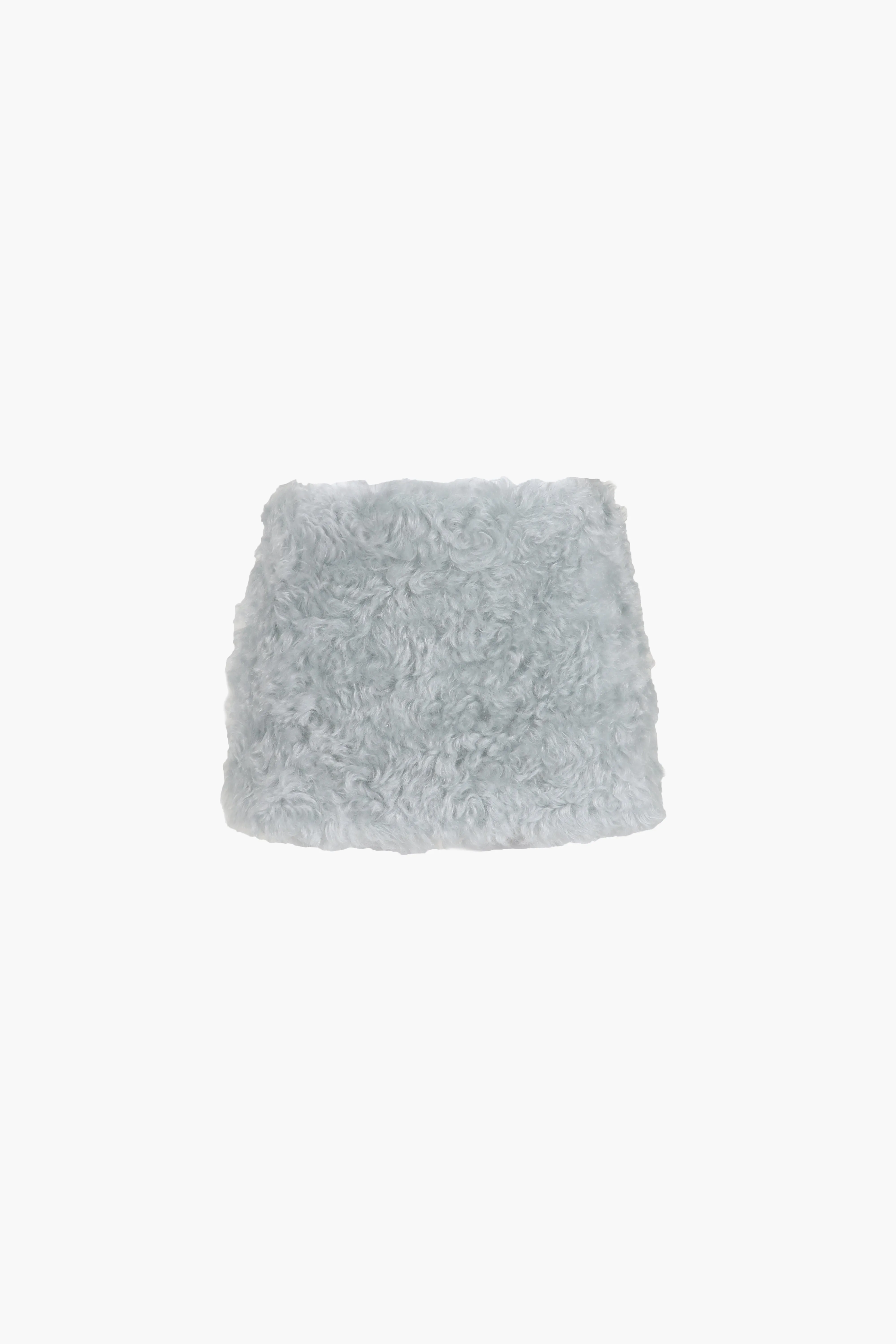 JUICE SKIRT IN ICE BLUE sold by Sandy Liang