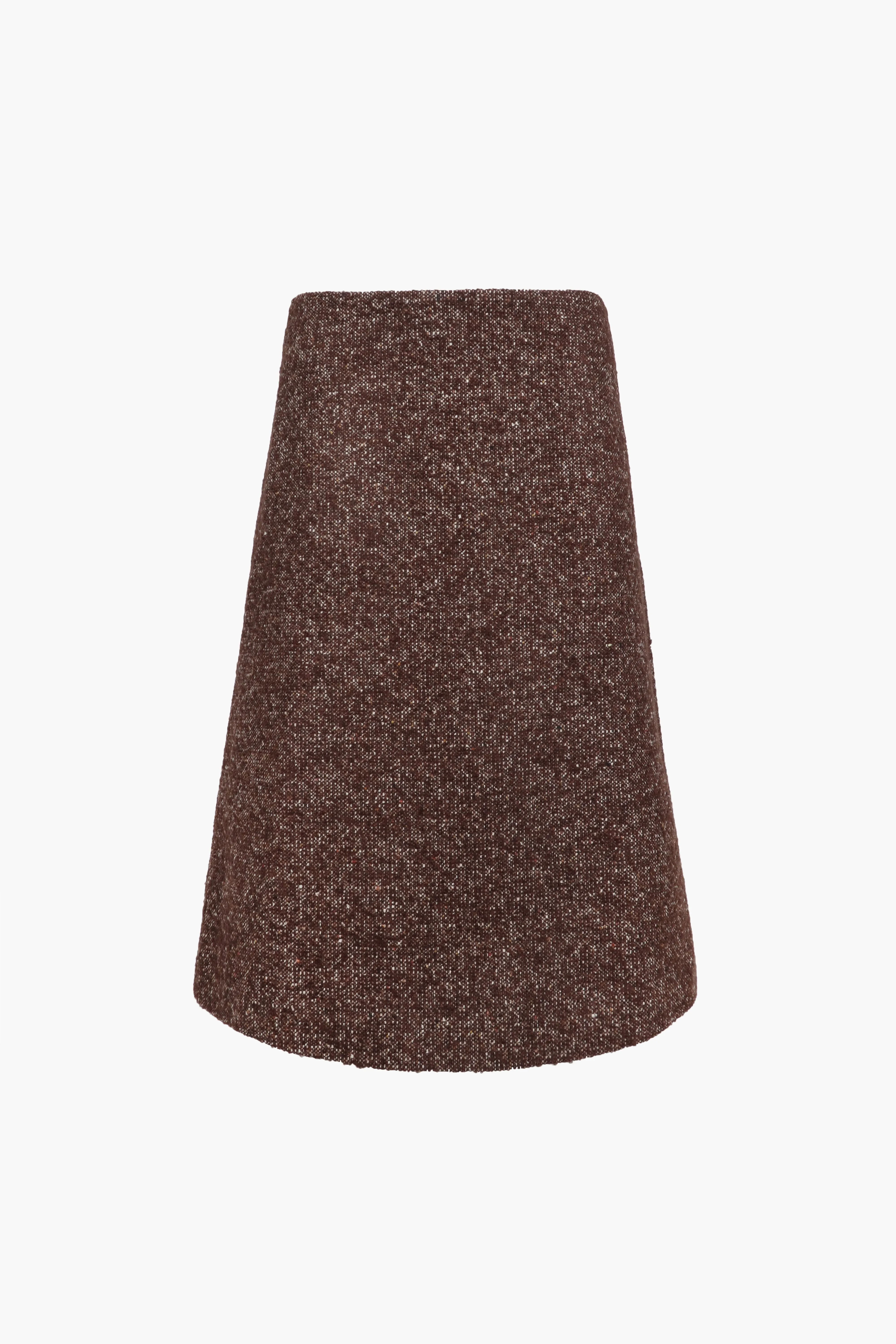 MERCURY SKIRT IN ESPRESSO sold by Sandy Liang