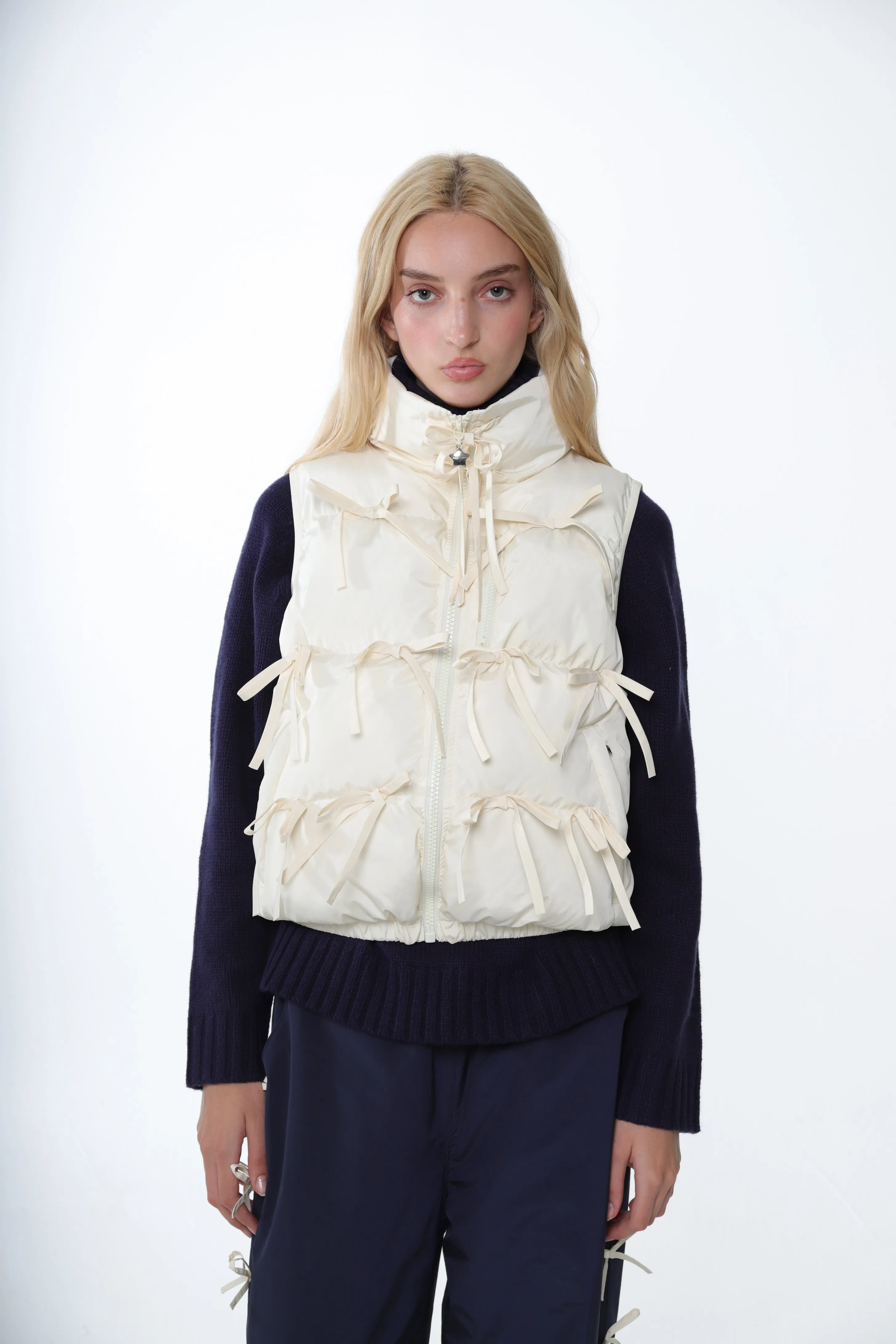 PATRO VEST IN IVORY sold by Sandy Liang product image thumbnail 2