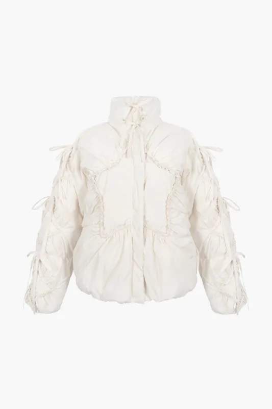 ETOILE PUFFER IN IVORY sold by Sandy Liang