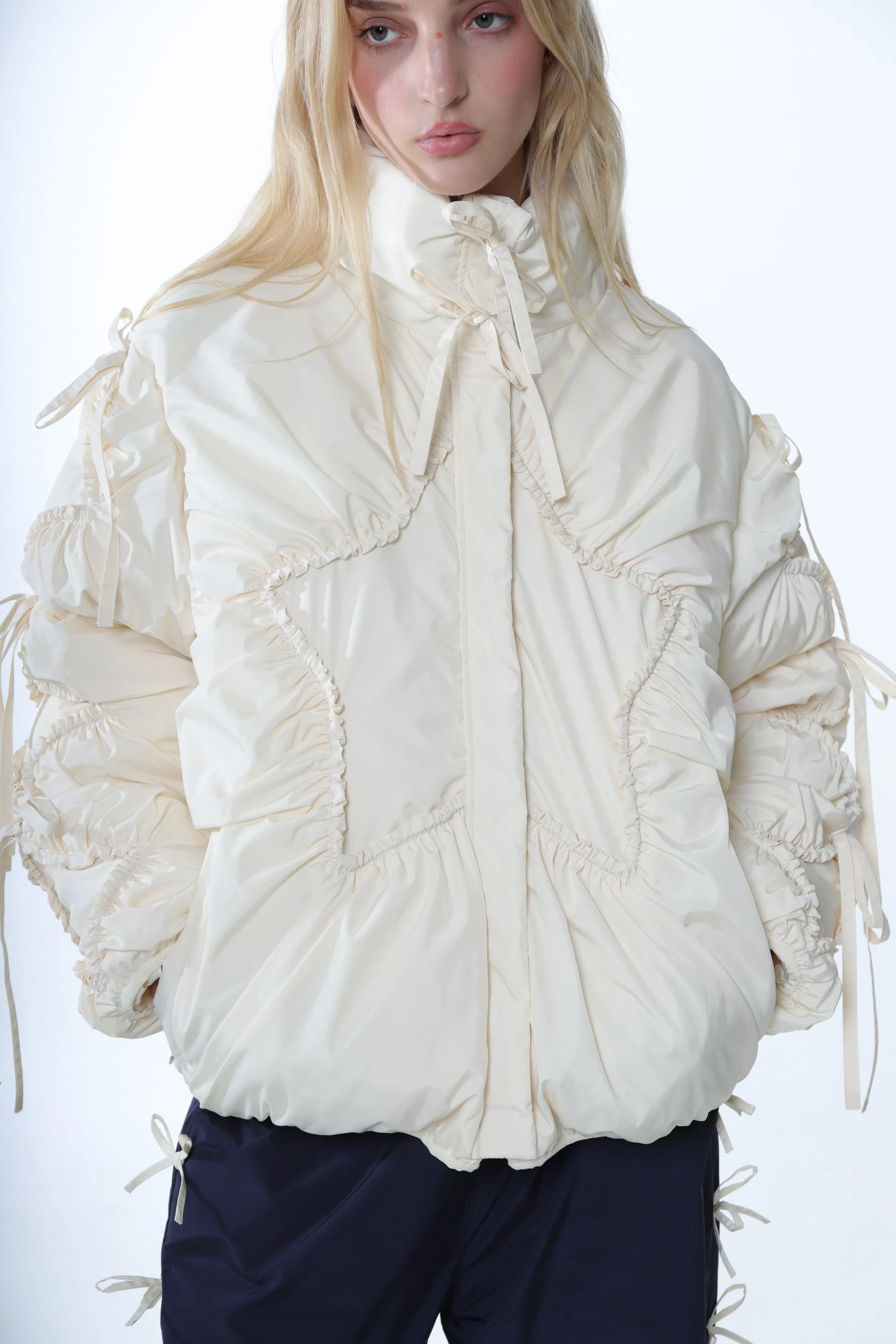 ETOILE PUFFER IN IVORY sold by Sandy Liang product image thumbnail 5