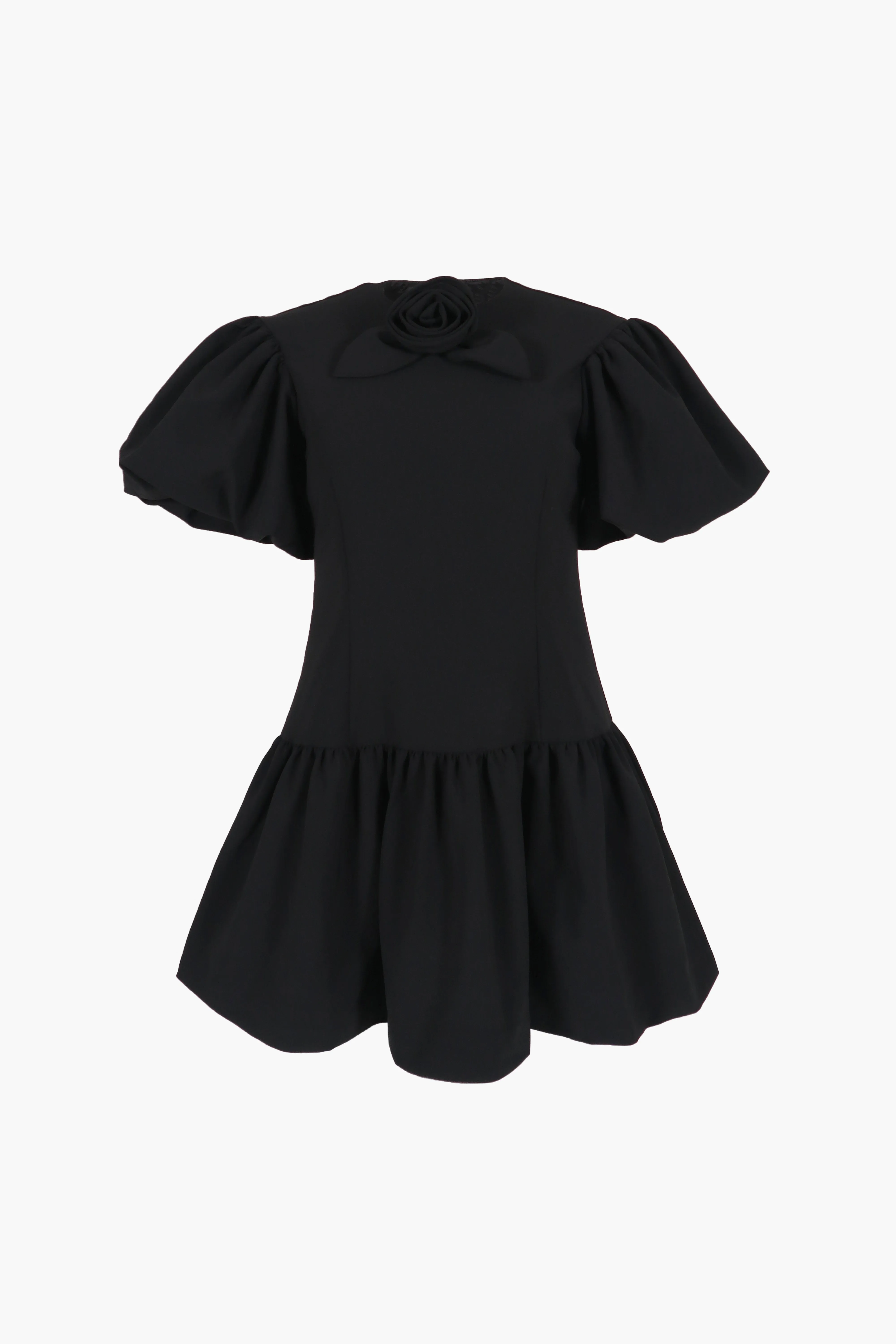 PEAS DRESS IN BLACK sold by Sandy Liang