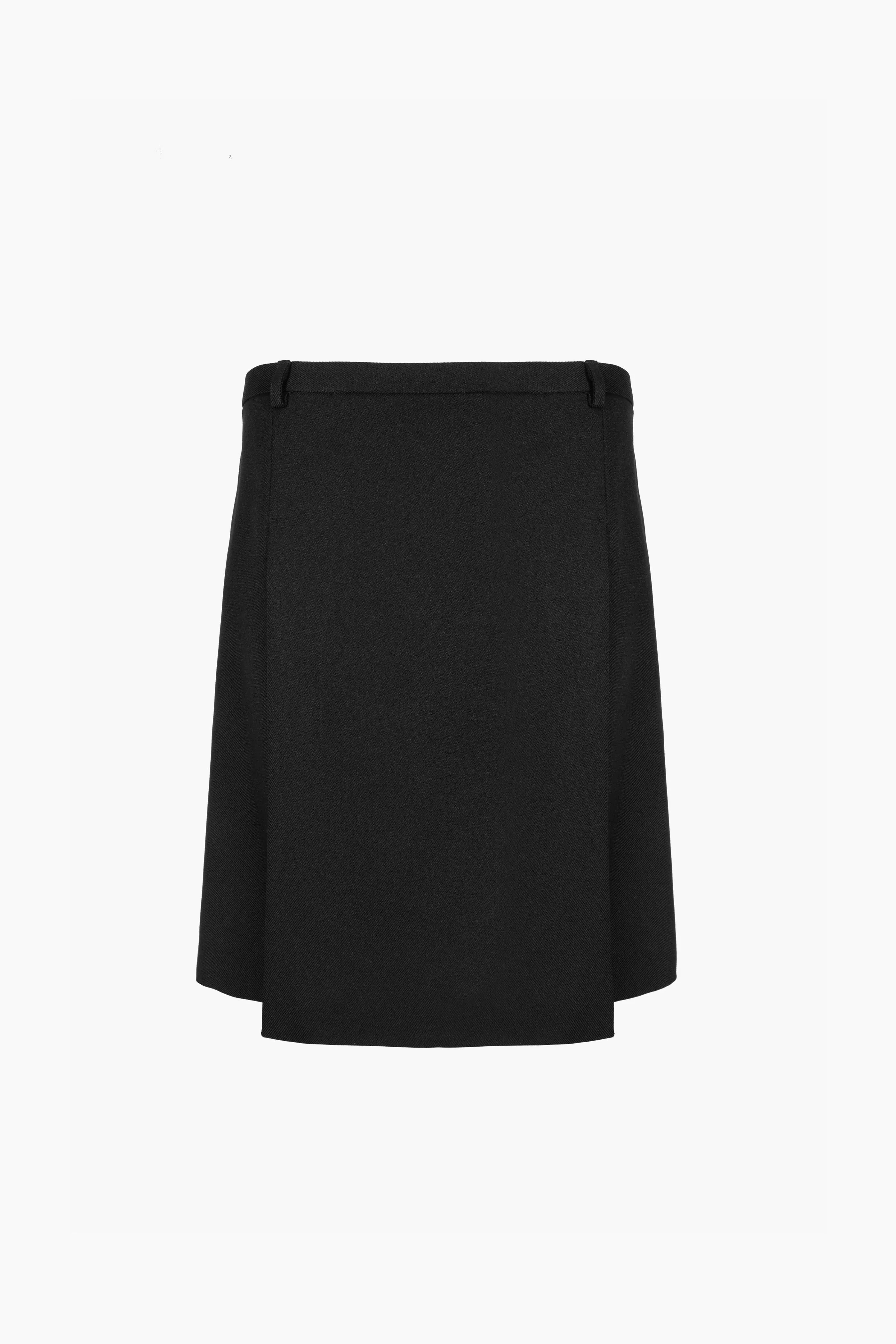 DART SKIRT IN BLACK sold by Sandy Liang