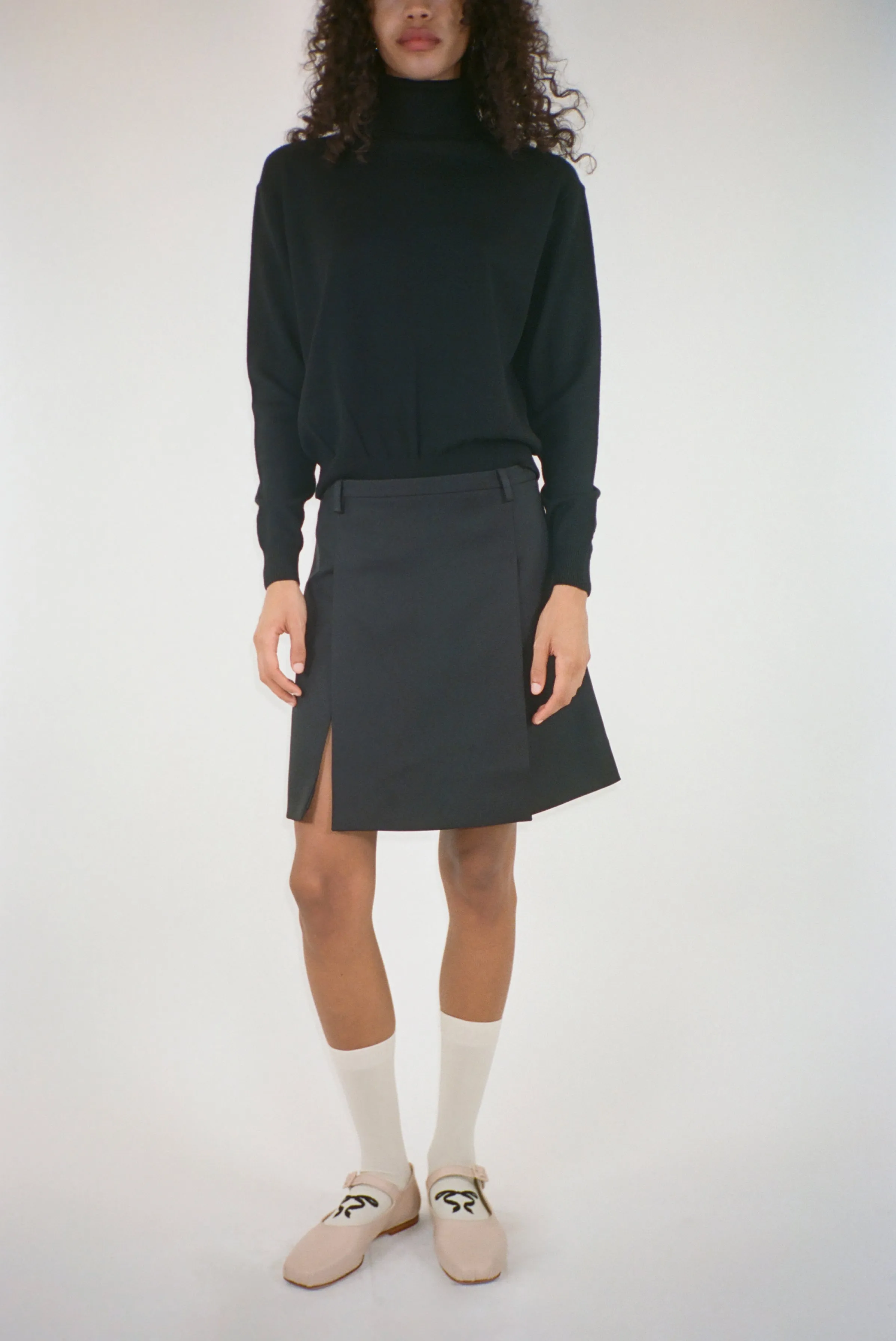 DART SKIRT IN BLACK sold by Sandy Liang product image thumbnail 3