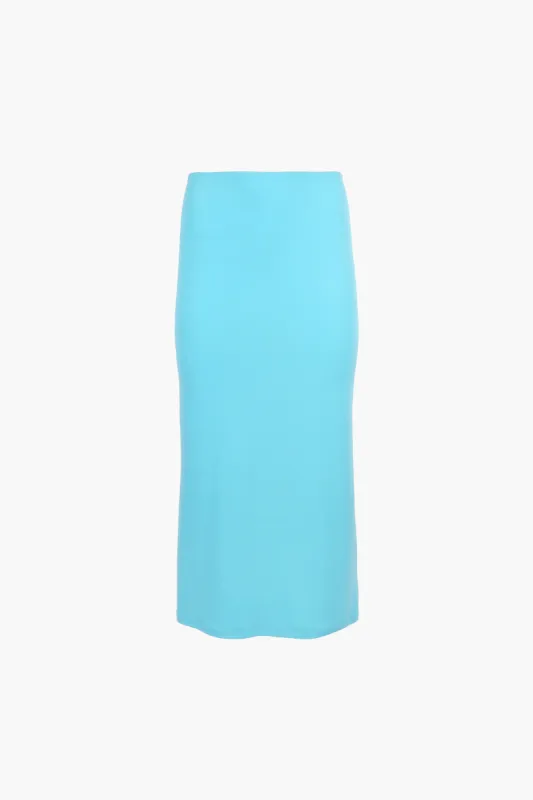 AXEW SKIRT IN TURQUOISE sold by Sandy Liang
