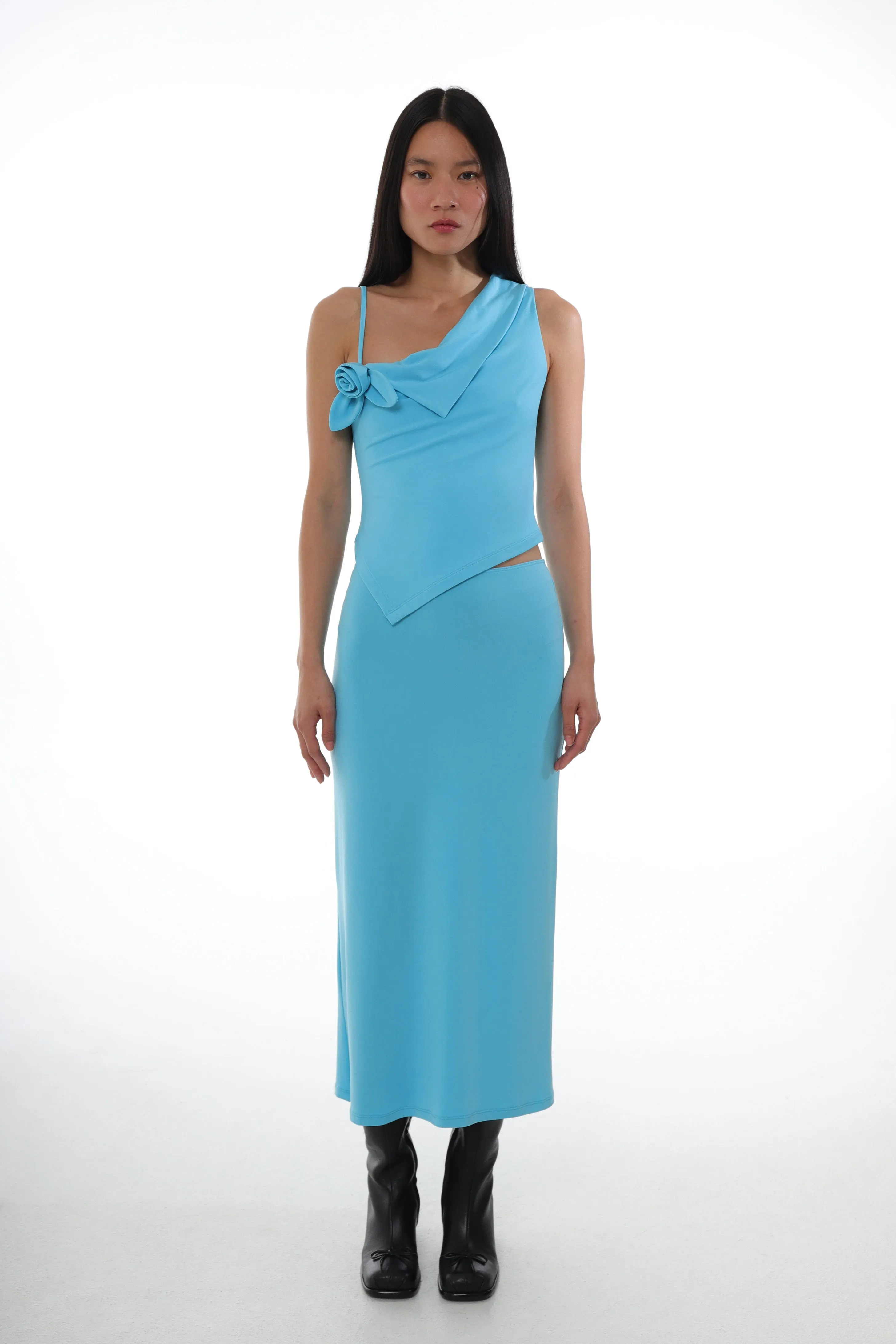 DORY TOP IN TURQUOISE sold by Sandy Liang product image thumbnail 2