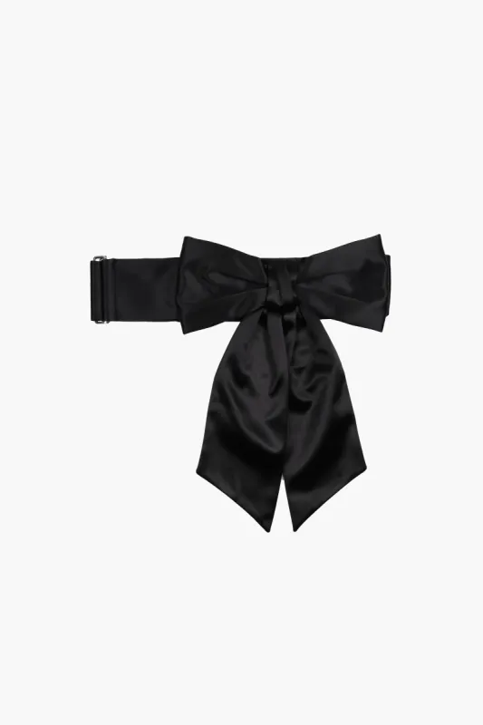 BOY SCOUT BAG IN BLACK made by Sandy Liang