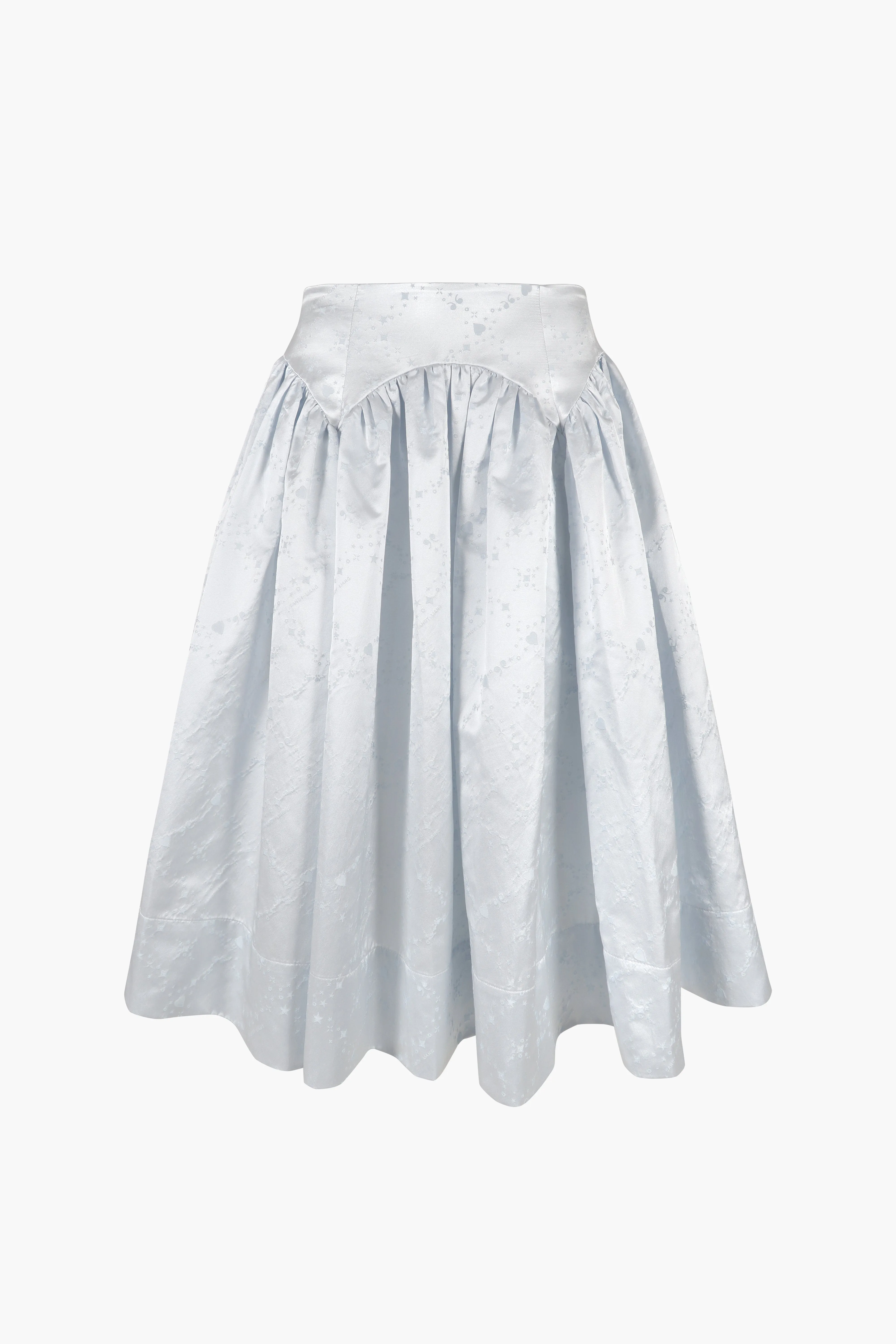 MURANO SKIRT IN ICE BLUE sold by Sandy Liang