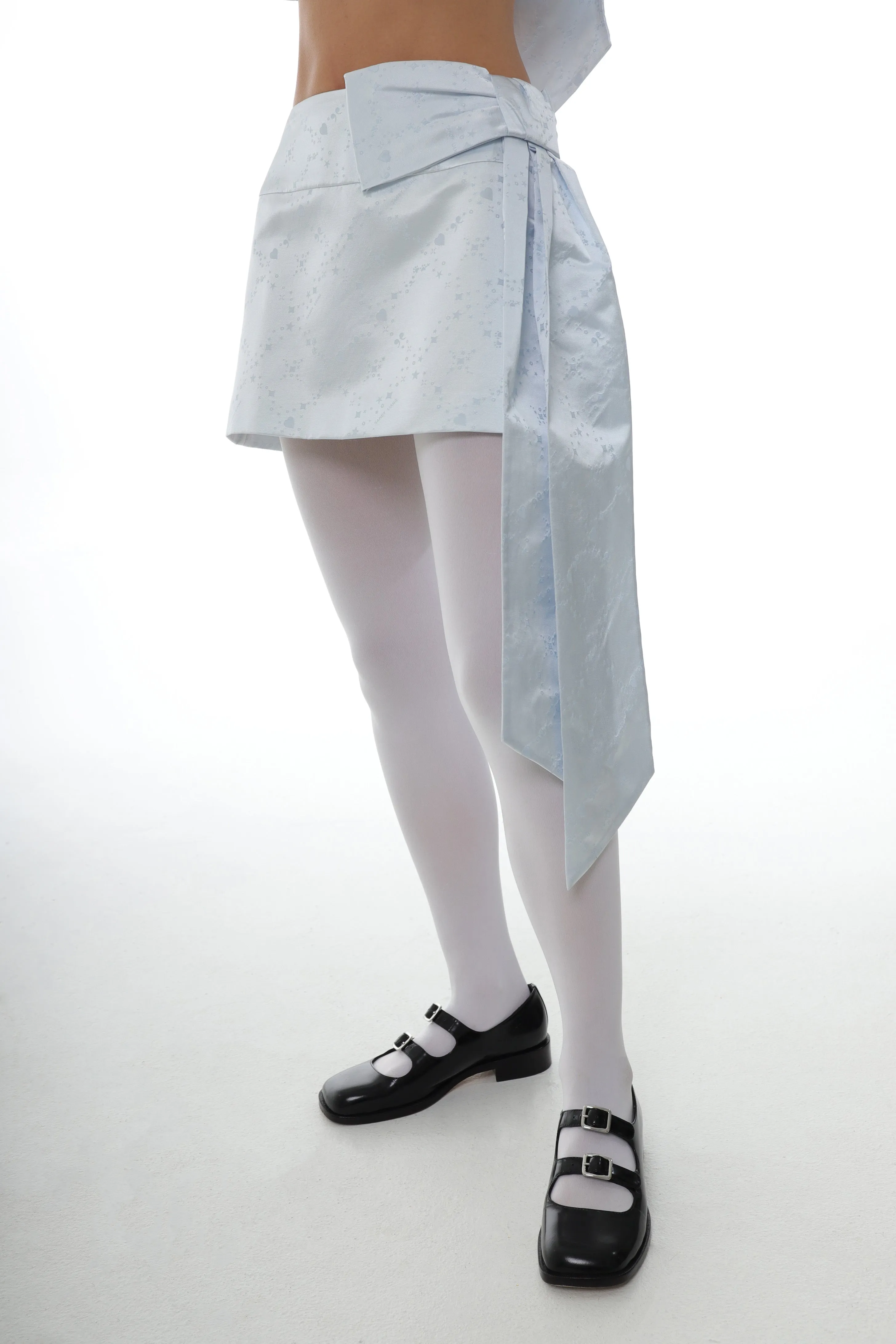 SKAR SKIRT IN ICE BLUE sold by Sandy Liang product image thumbnail 2