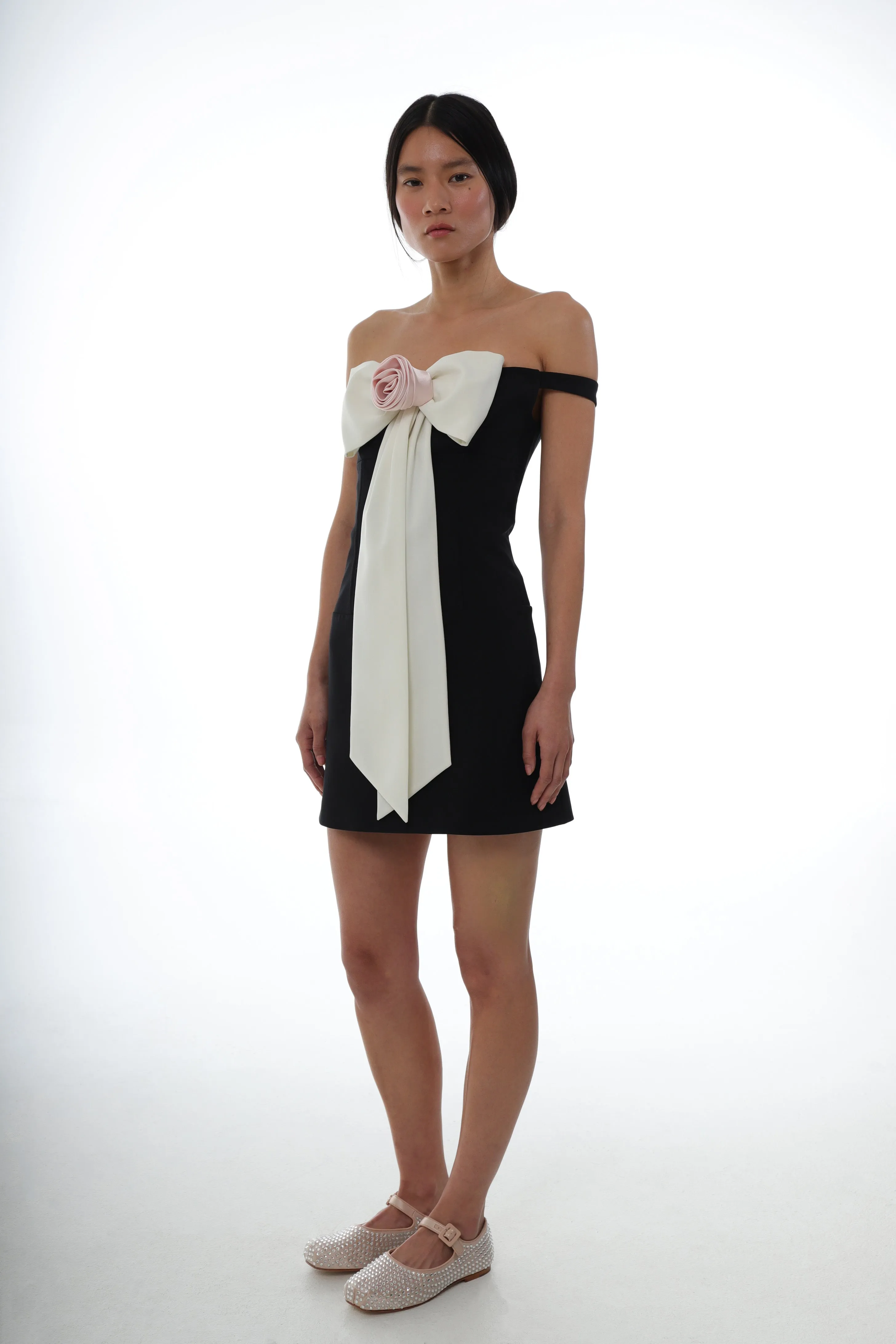 TULIPS DRESS IN BLACK sold by Sandy Liang product image thumbnail 2