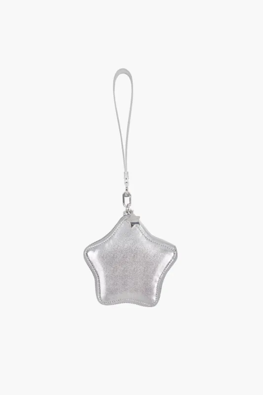 STAR POUCH IN SILVER sold by Sandy Liang