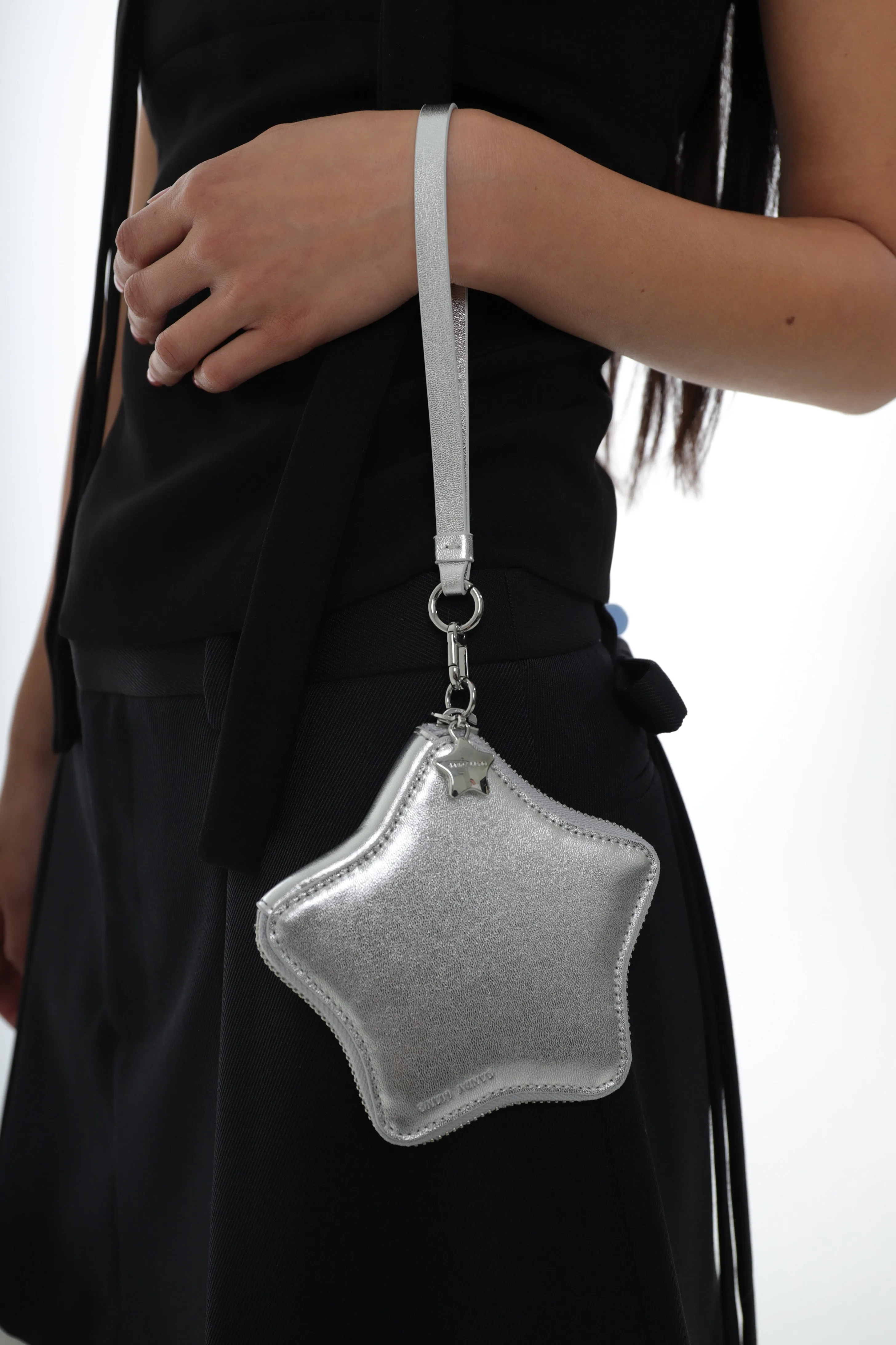 STAR POUCH IN SILVER sold by Sandy Liang product image thumbnail 2